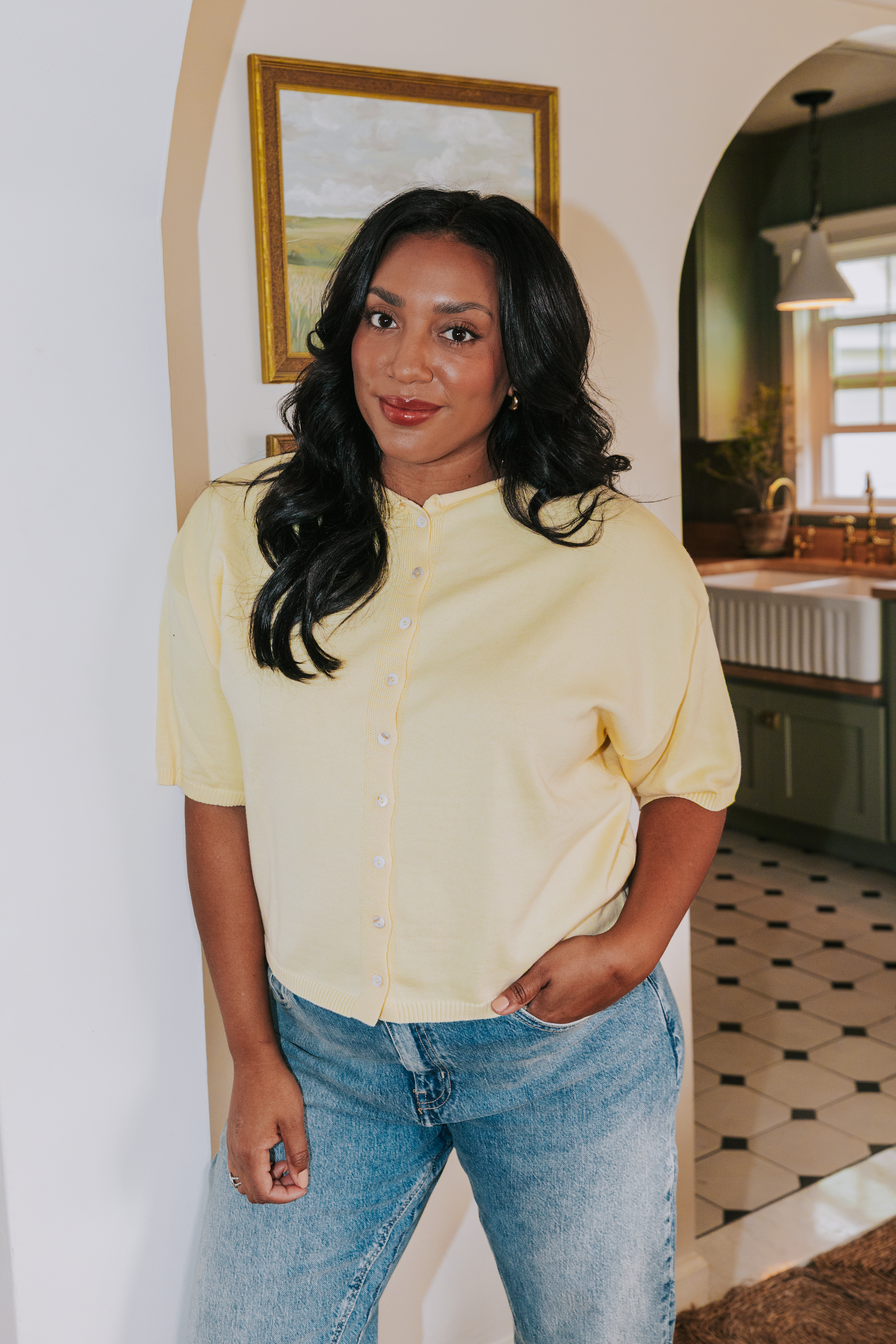 PLUS SIZE - Sunny Side Up Top