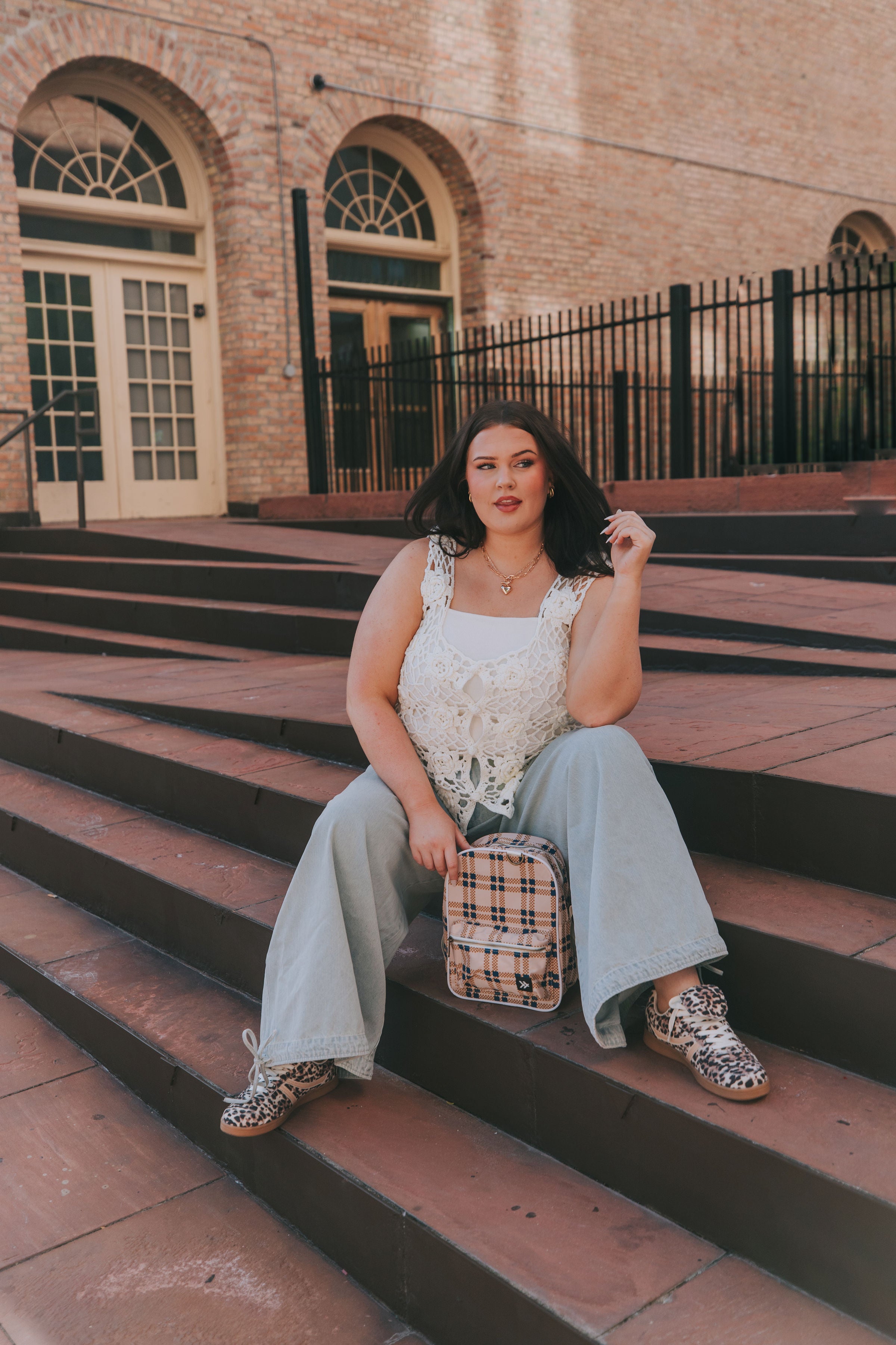 PLUS SIZE - Running Free Top