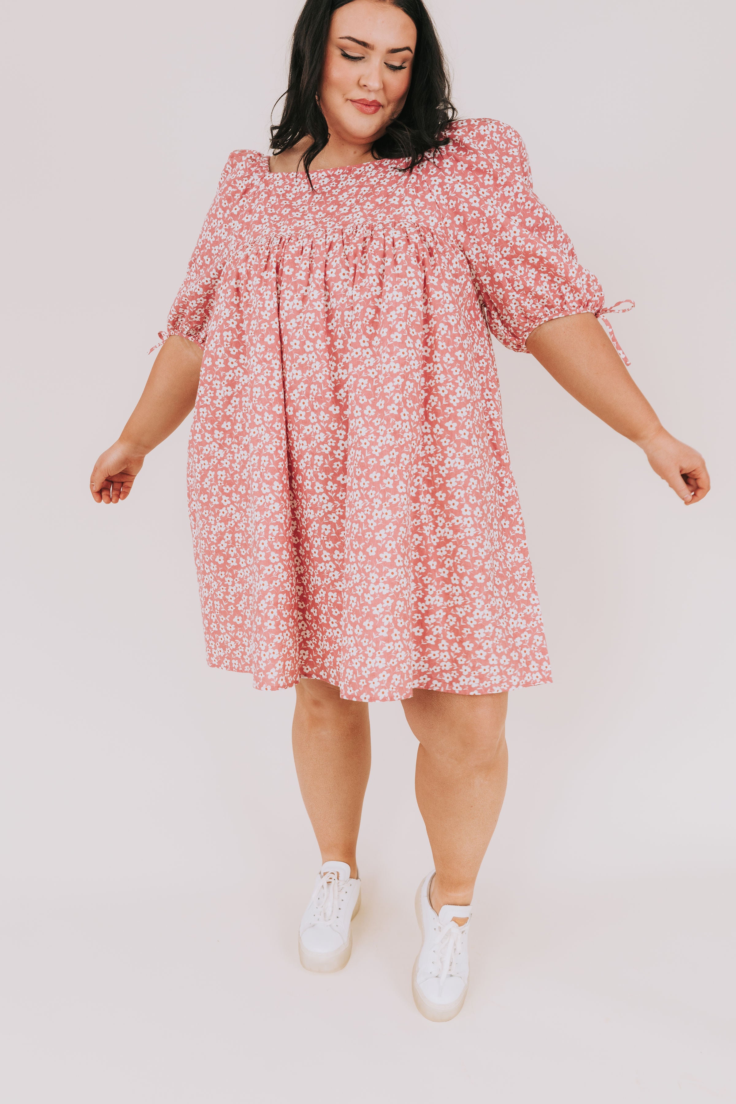 PLUS SIZE - Being There Dress