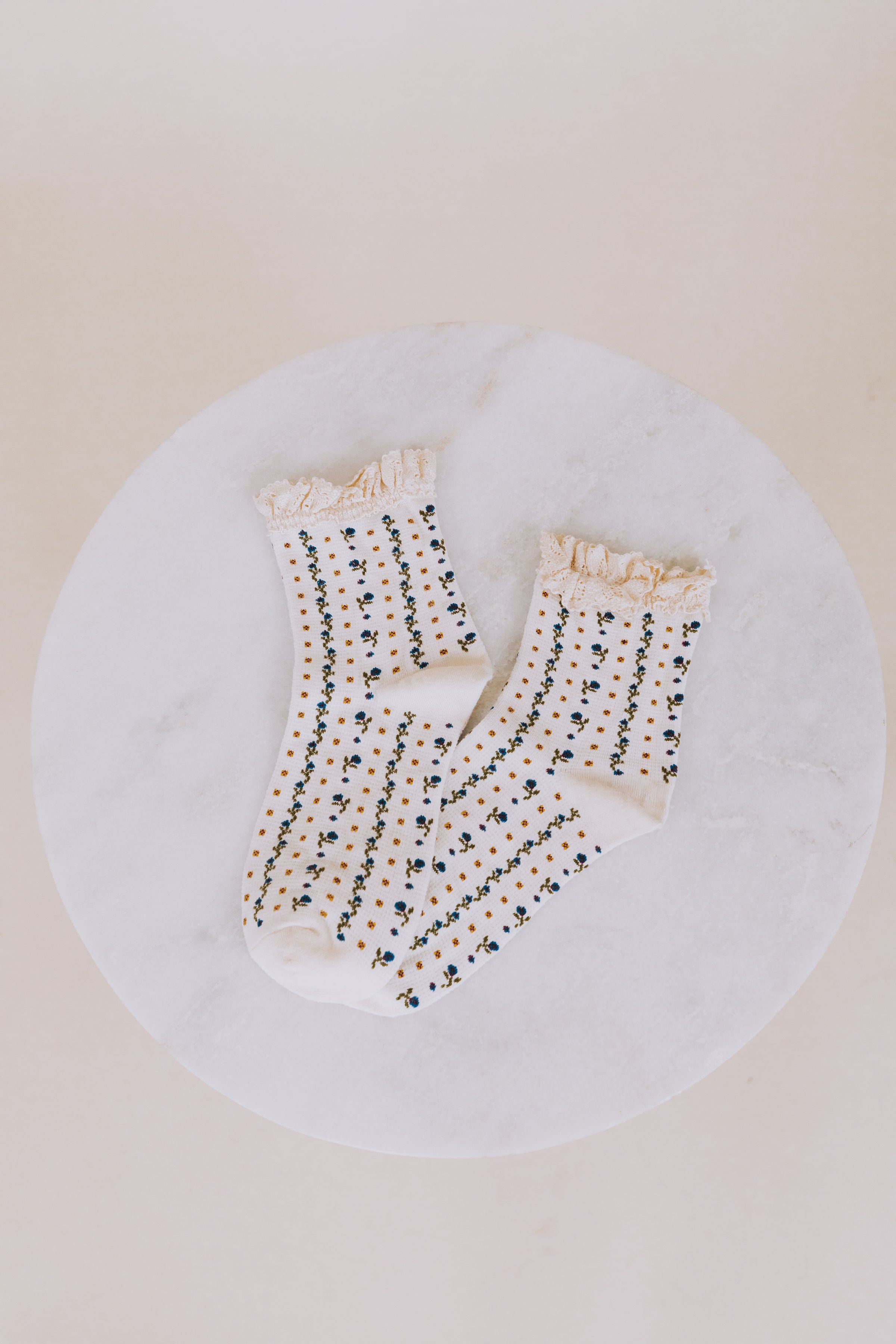 FREE PEOPLE - Rosebud Waffle Knit Socks - 3 Colors!