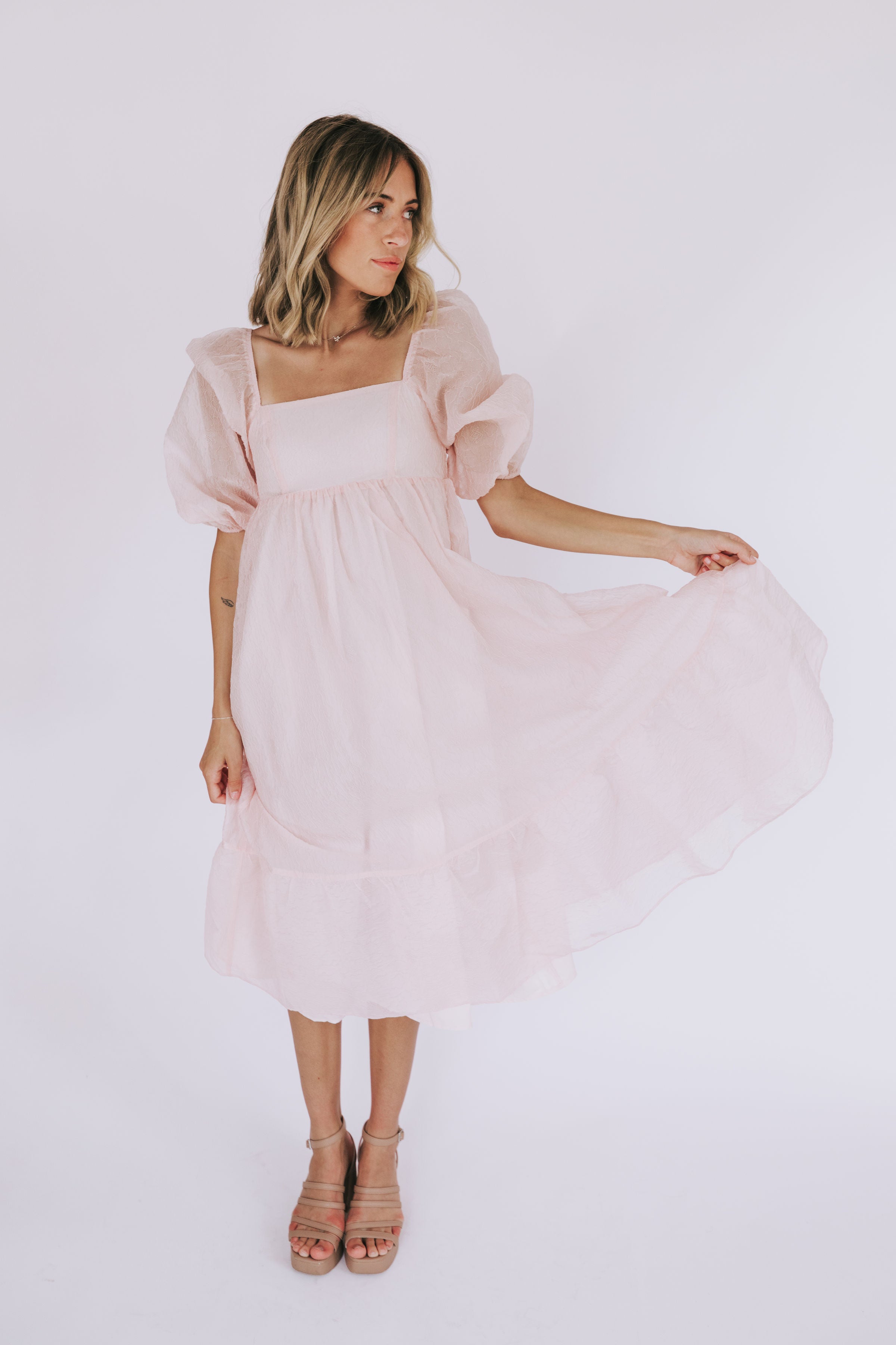 EXCLUSIVE - At First Blush Dress