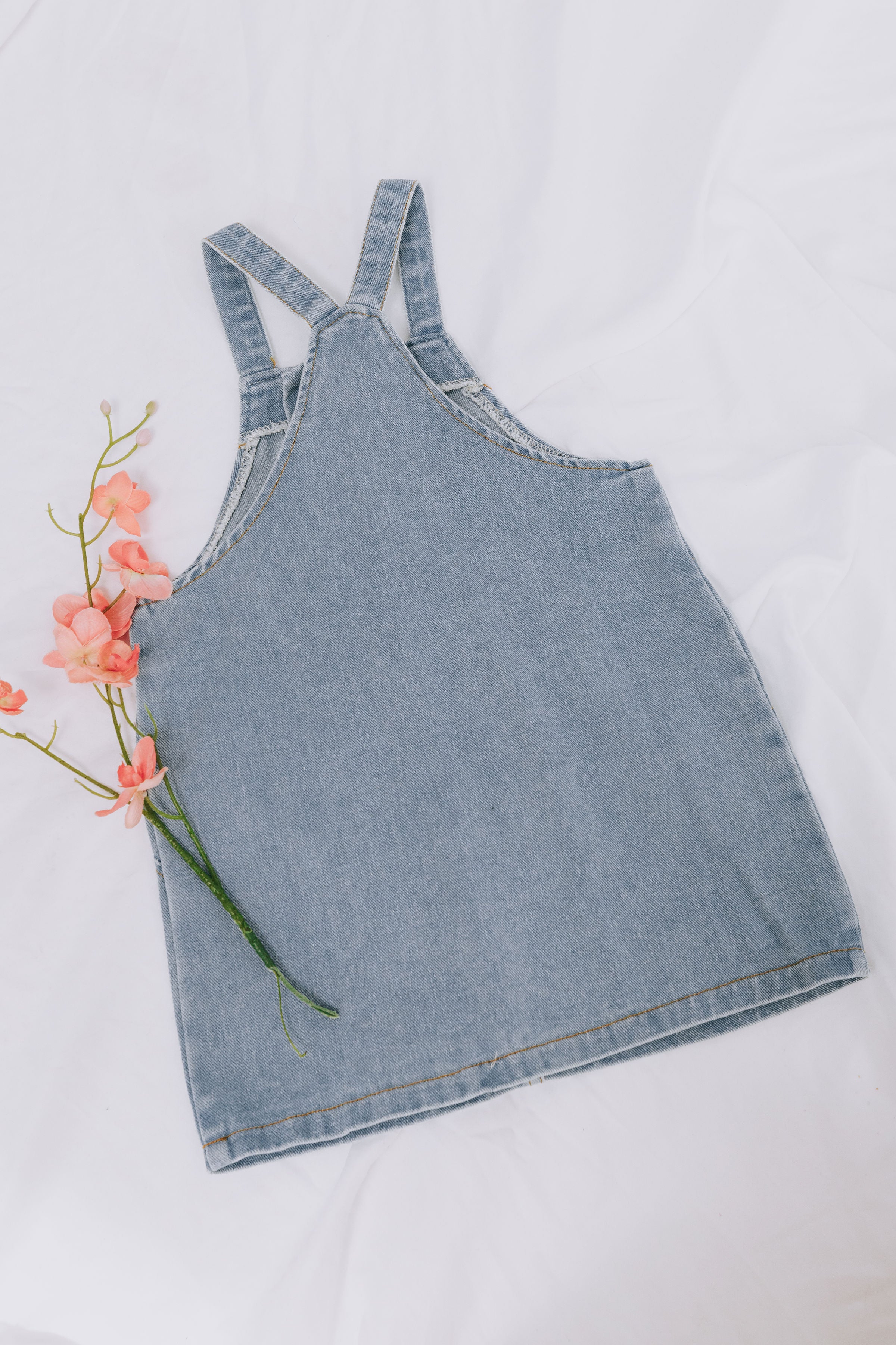 Blue Jean Baby Overall Dress
