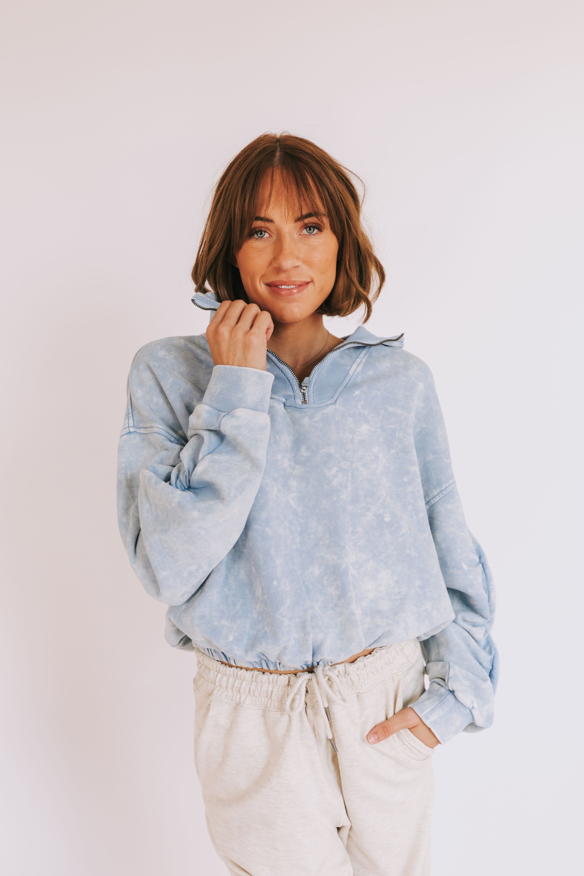 FREE PEOPLE - Valley Girl Sweatshirt