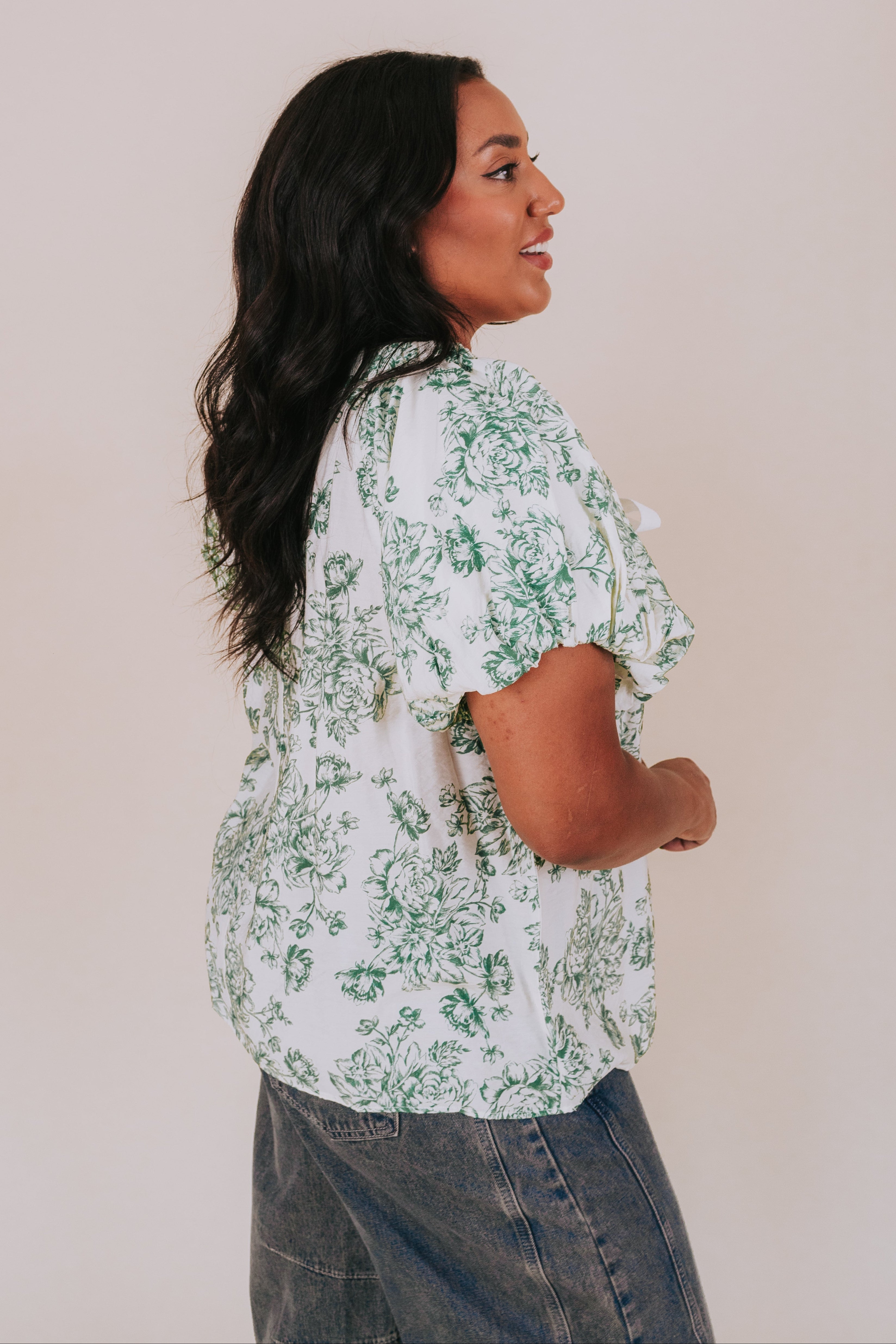 PLUS SIZE - Happy Today Top