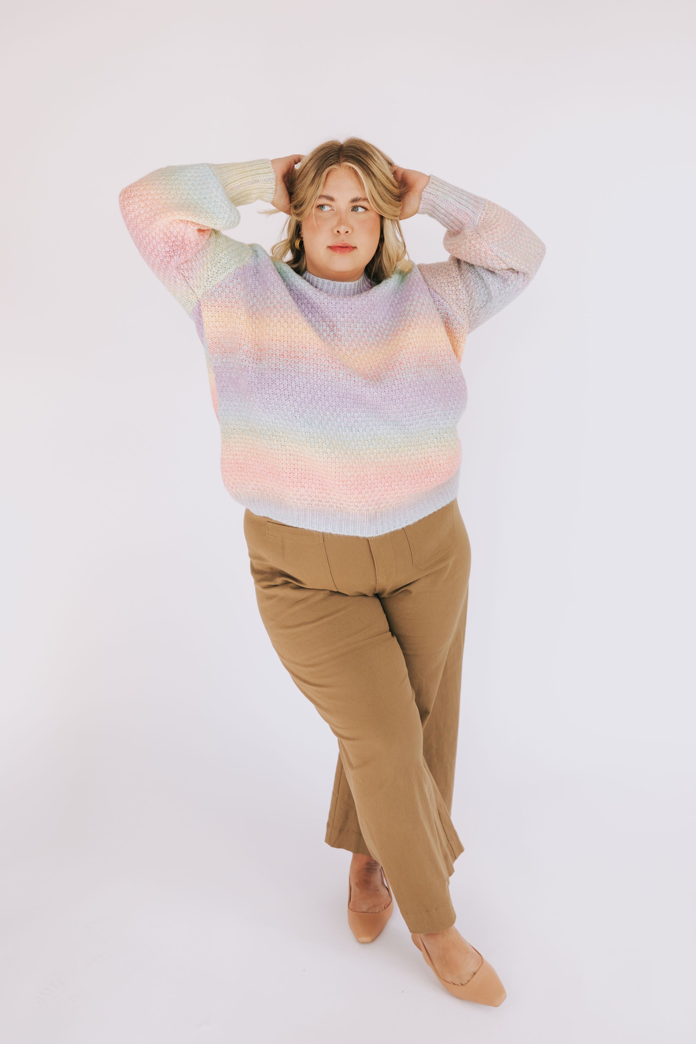 PLUS SIZE - Color Your World Sweater