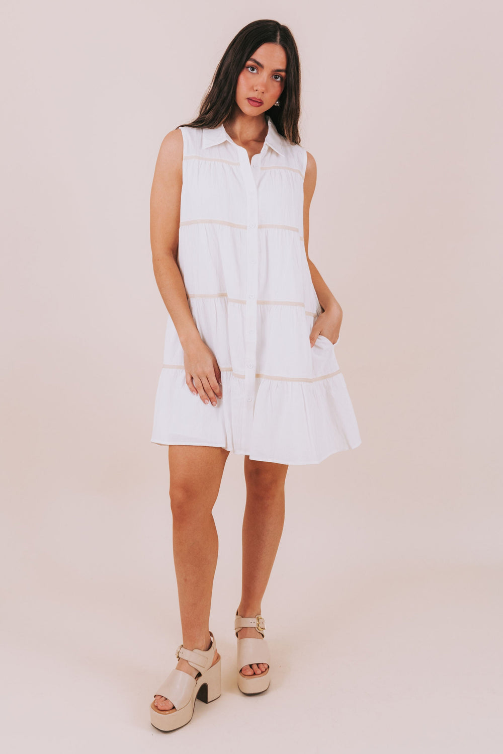 Knee Length Cute Dress