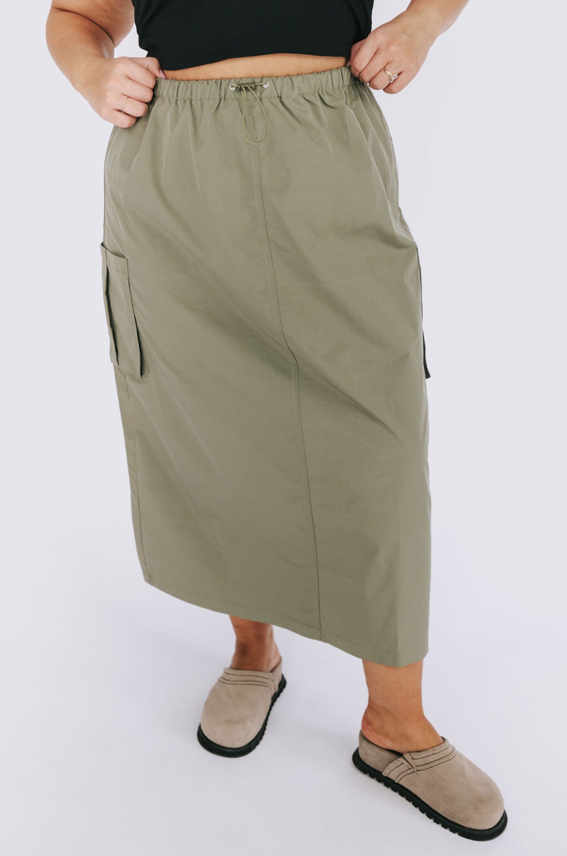 PLUS SIZE - Something to Remember Skirt