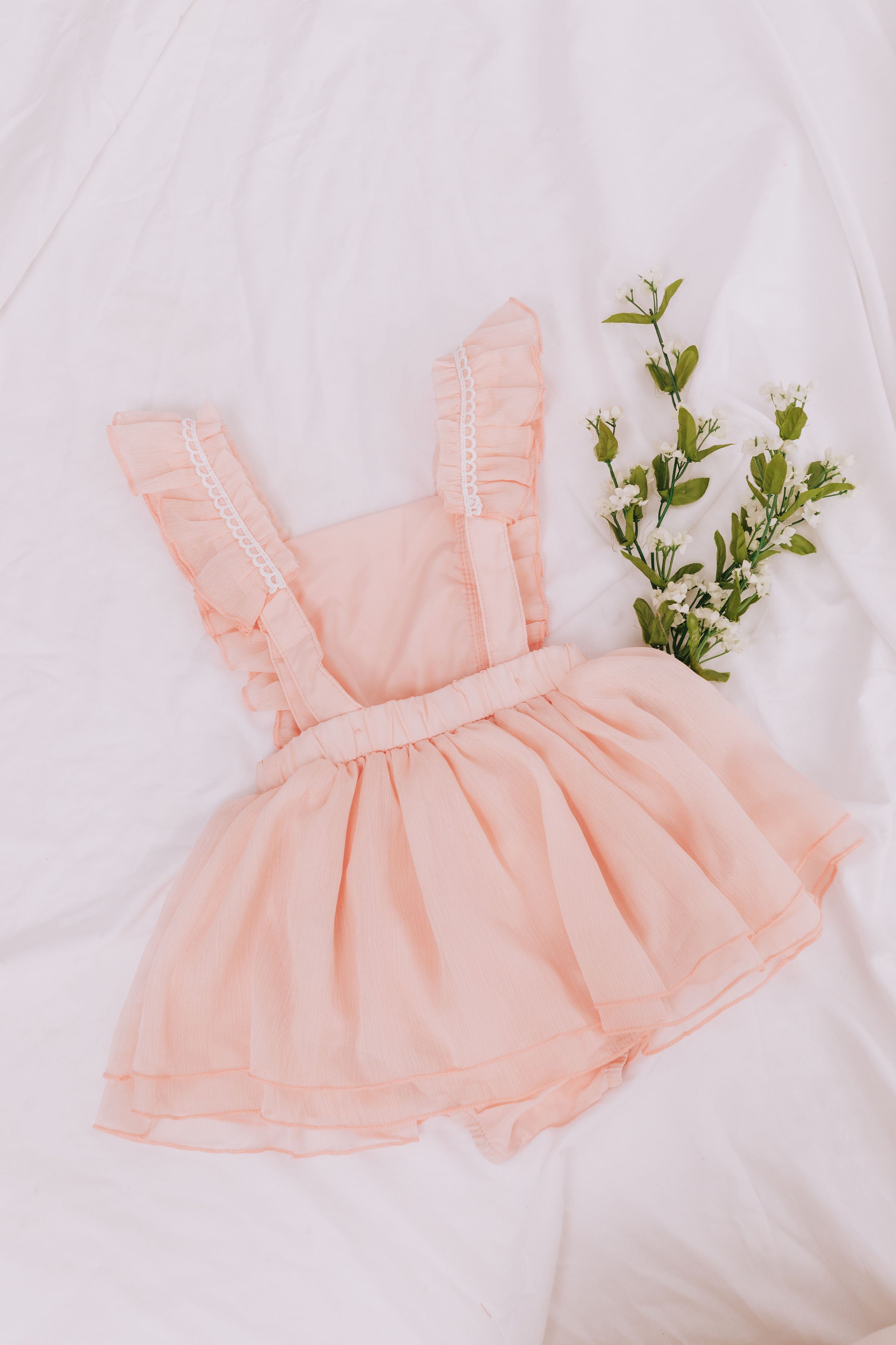 Chiffon Romper Baby Dress