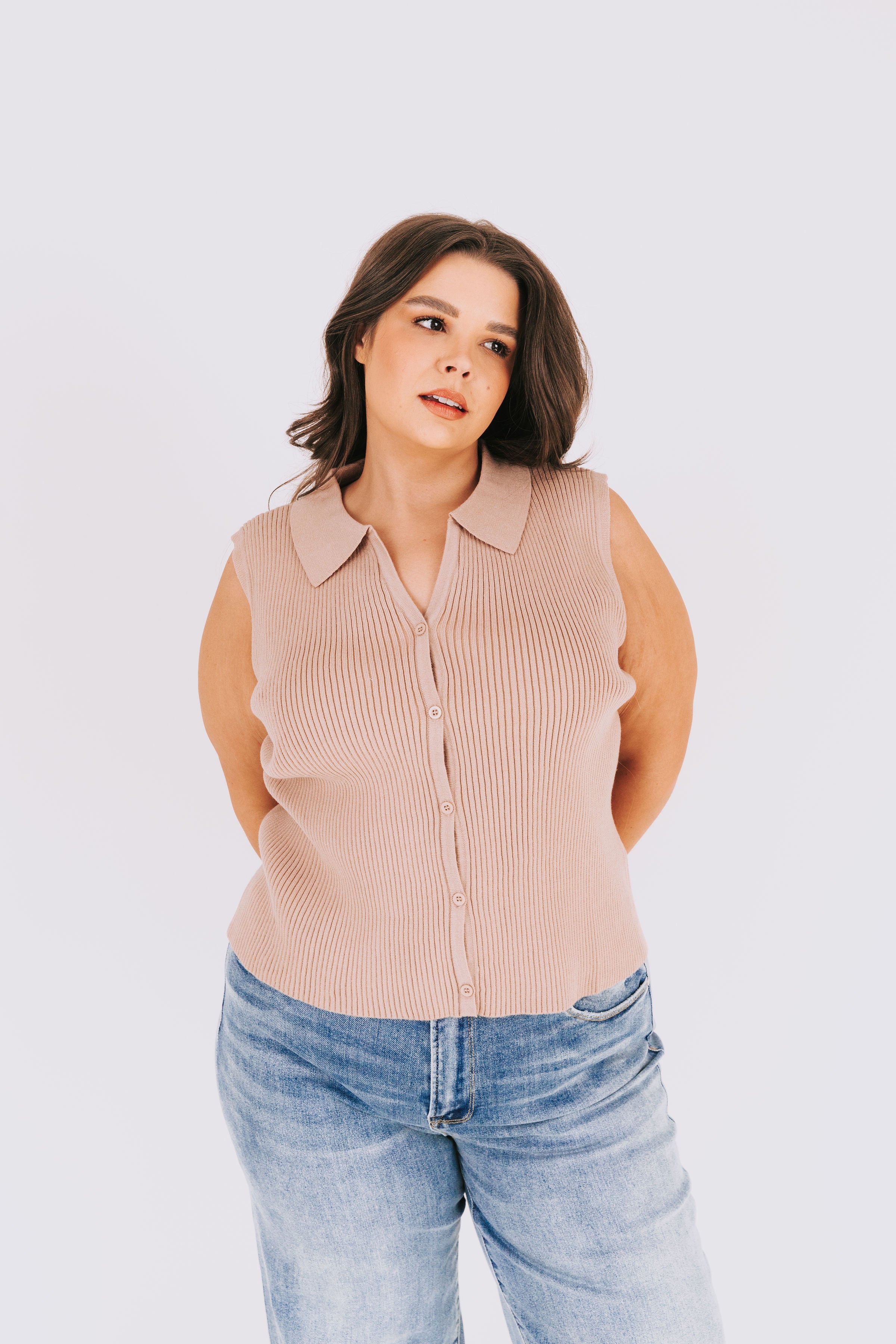 PLUS SIZE - Out And About Top