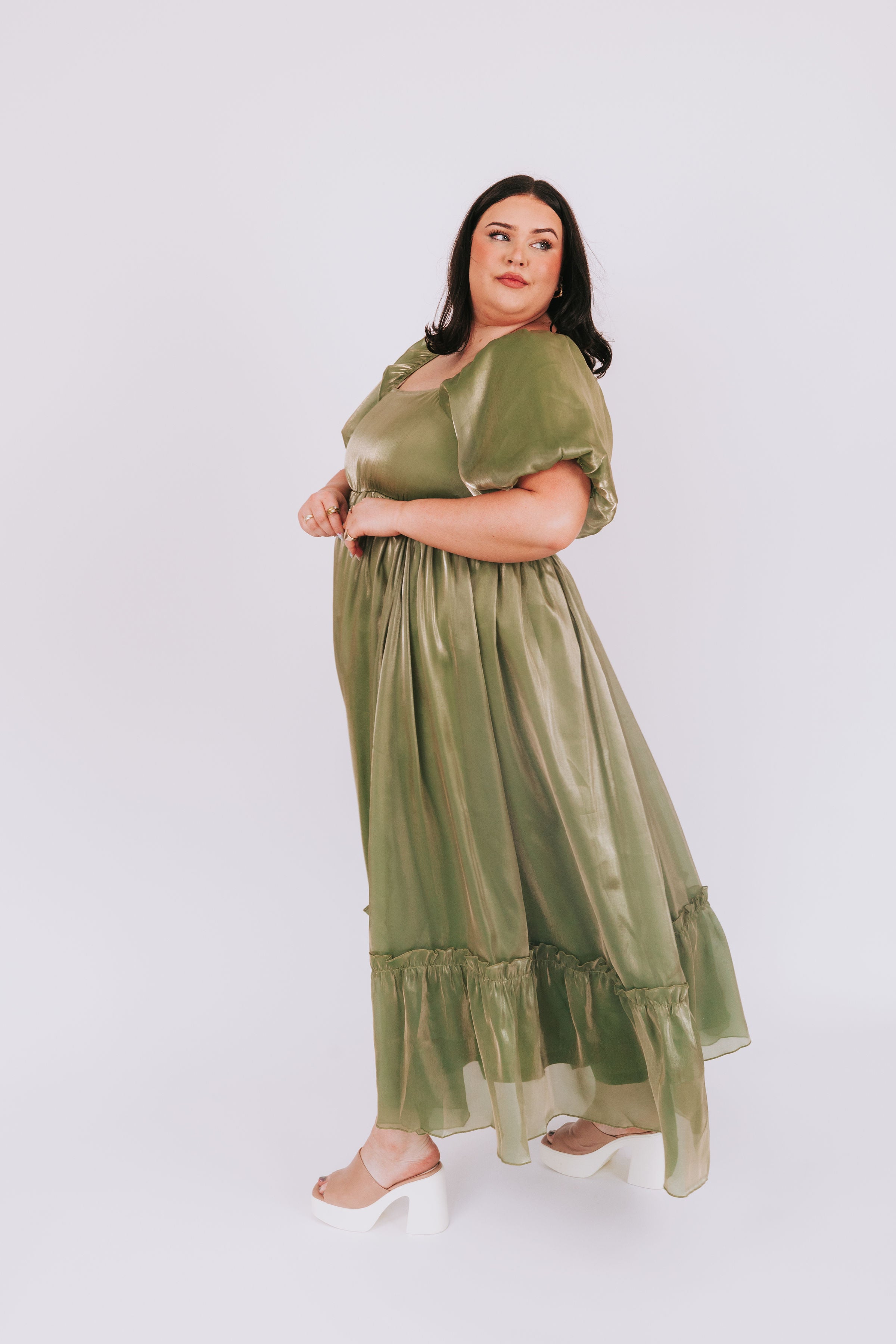 green dress size 6 CLEARANCE