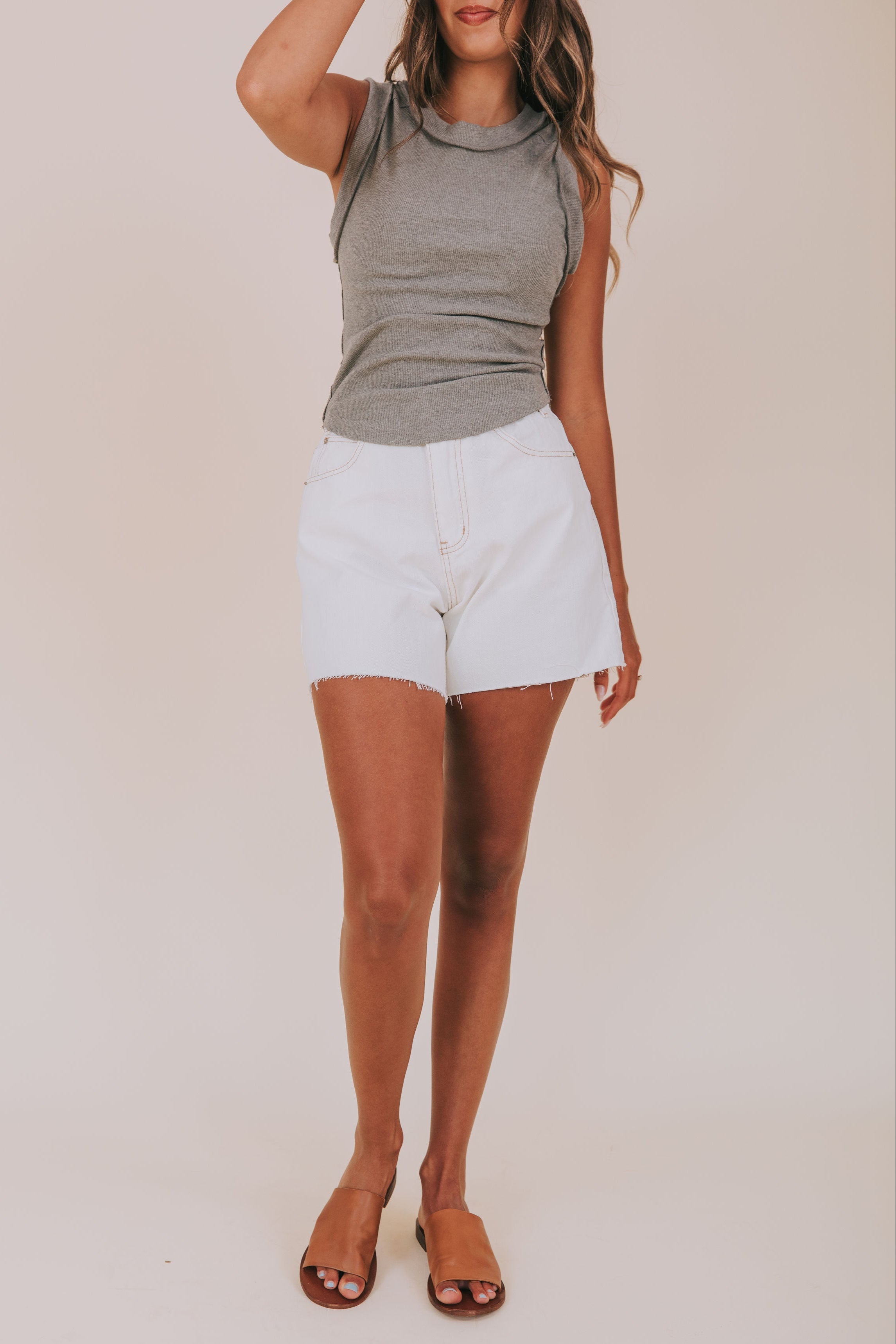 Here We Are Shorts- 2 Colors!