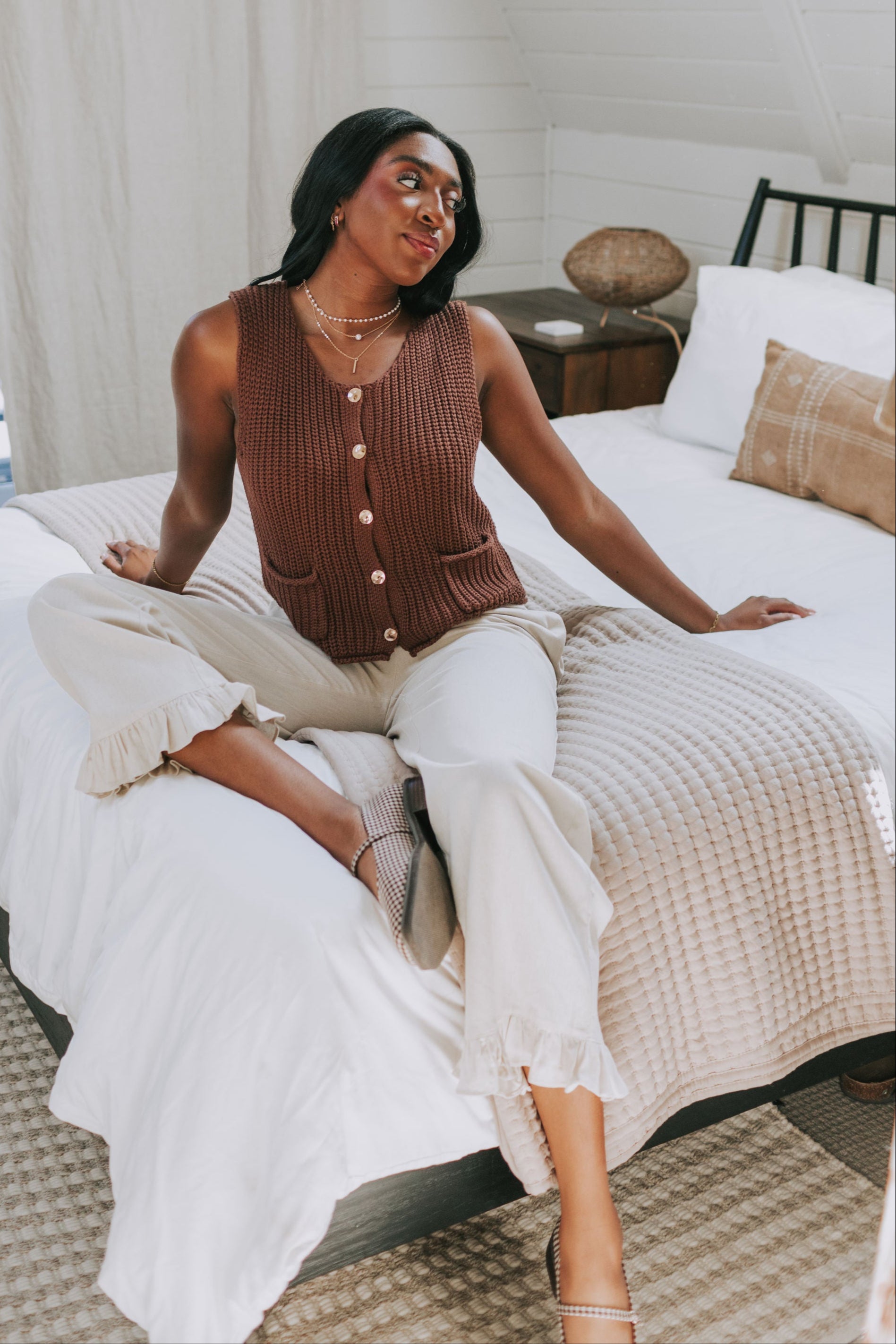 Cocoa Charm Vest