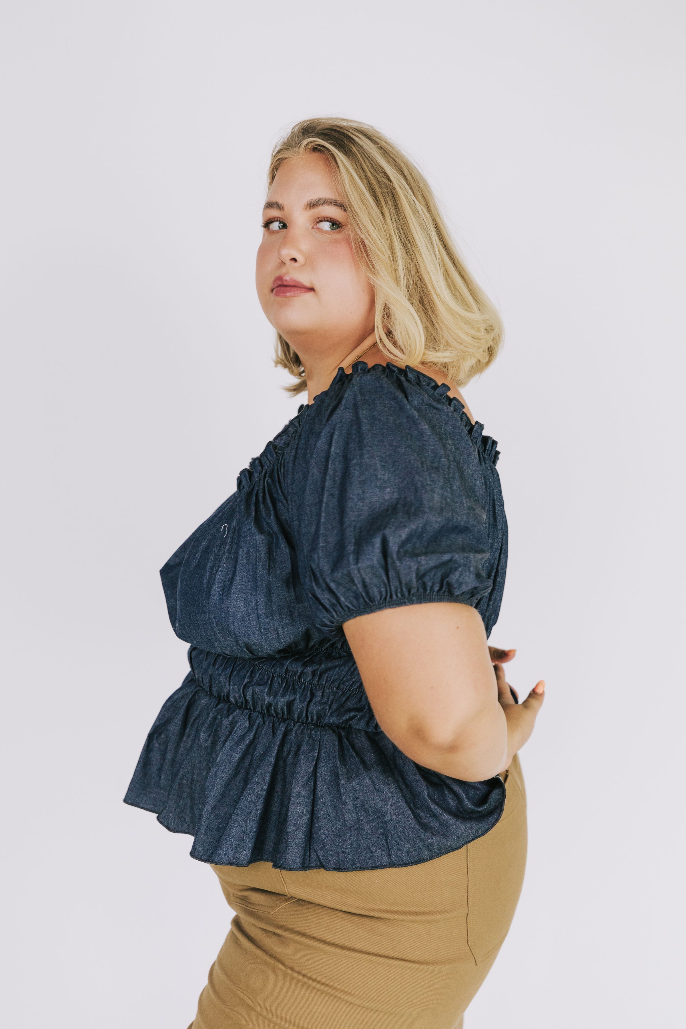 PLUS SIZE - Nice To Meet You Top