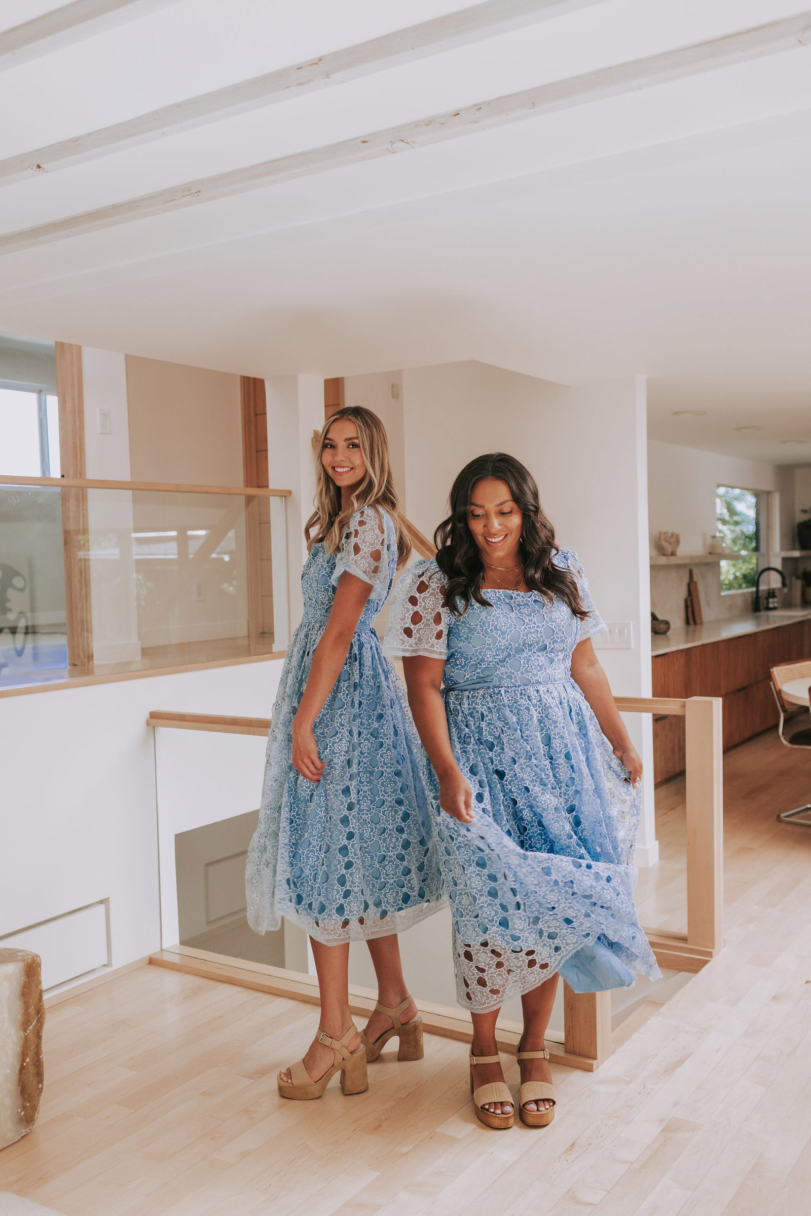 EXCLUSIVE Seaside Brunch Dress