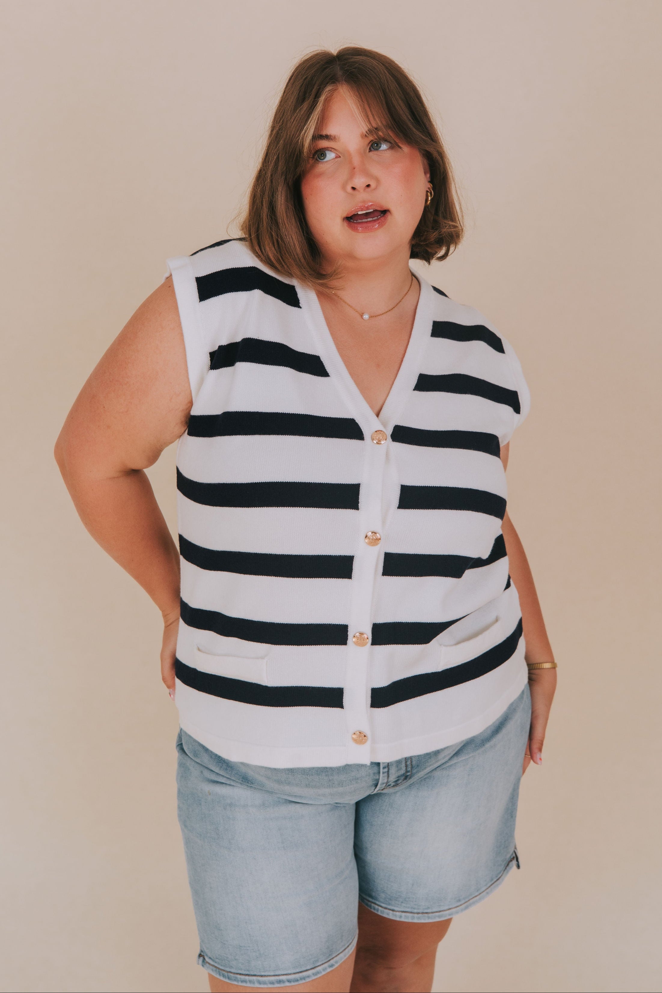 PLUS SIZE - Life At Sea Vest