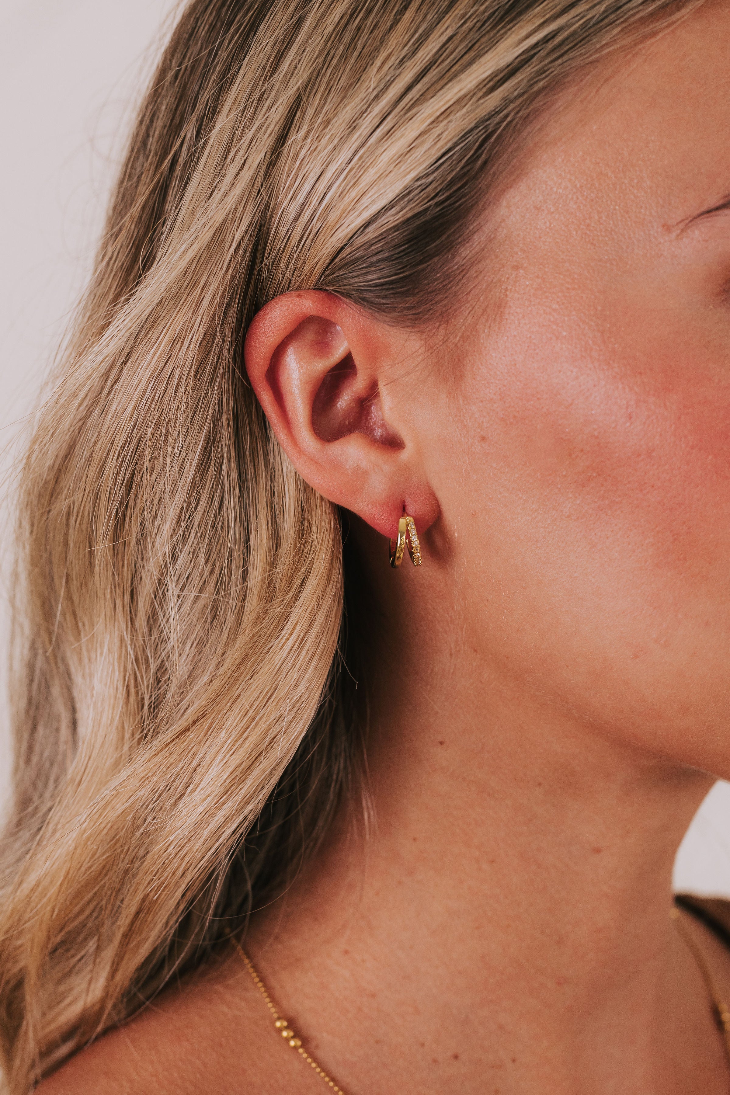 Double Take Earrings - 14K Gold Plated
