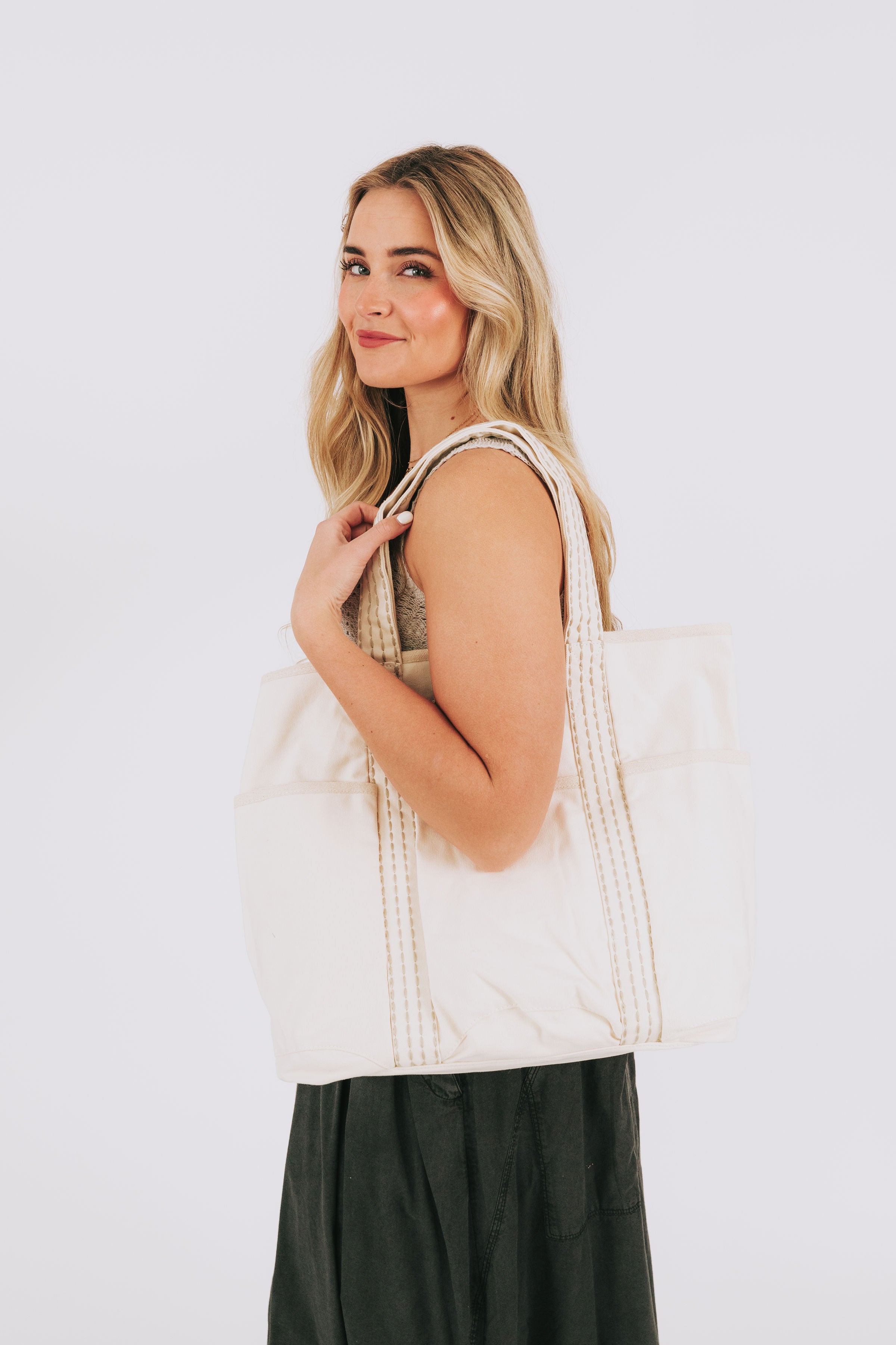 FREE PEOPLE - Caravan Canvas Tote