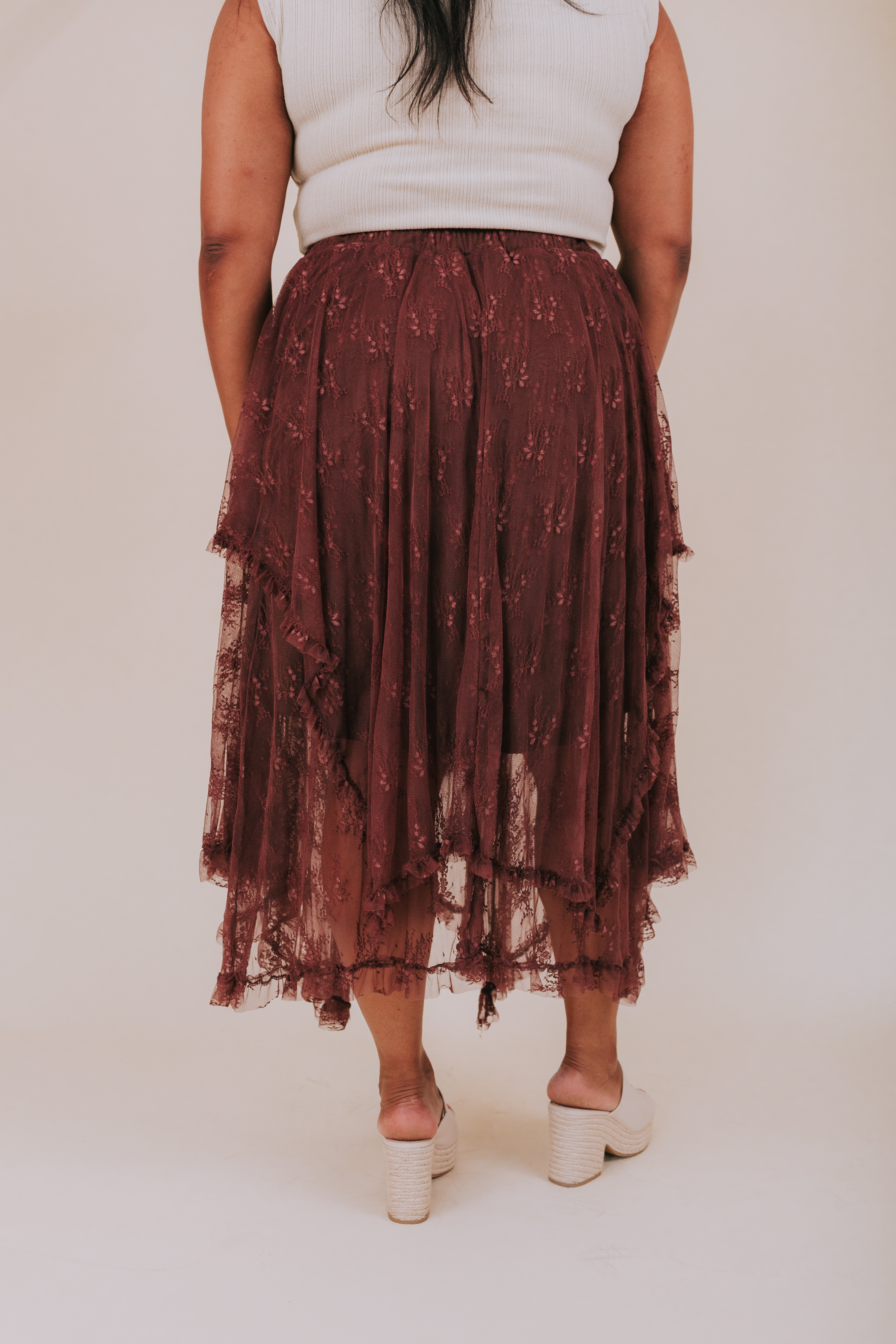 PLUS SIZE - Almost Lover Skirt