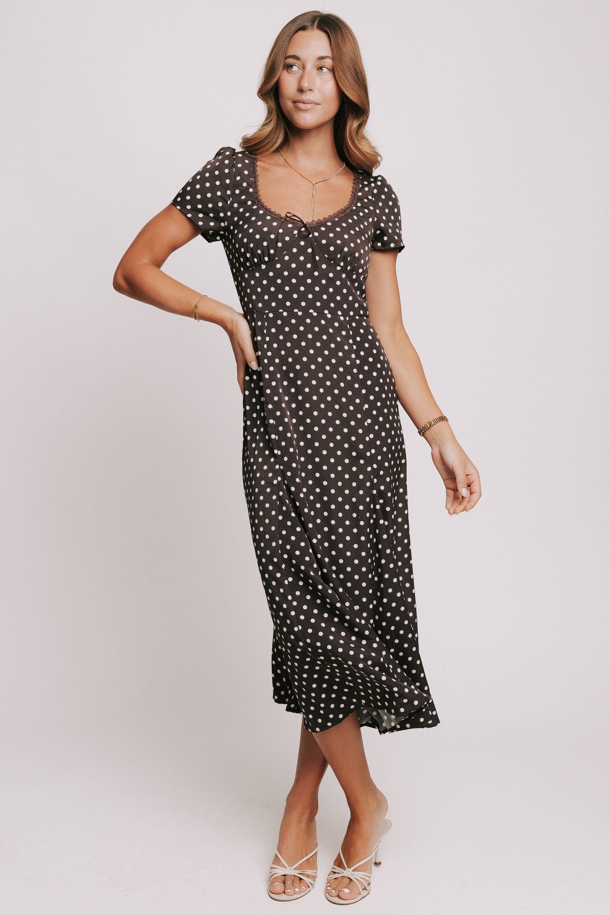 INCLUSIVE SIZING - Espresso Elegance Dress