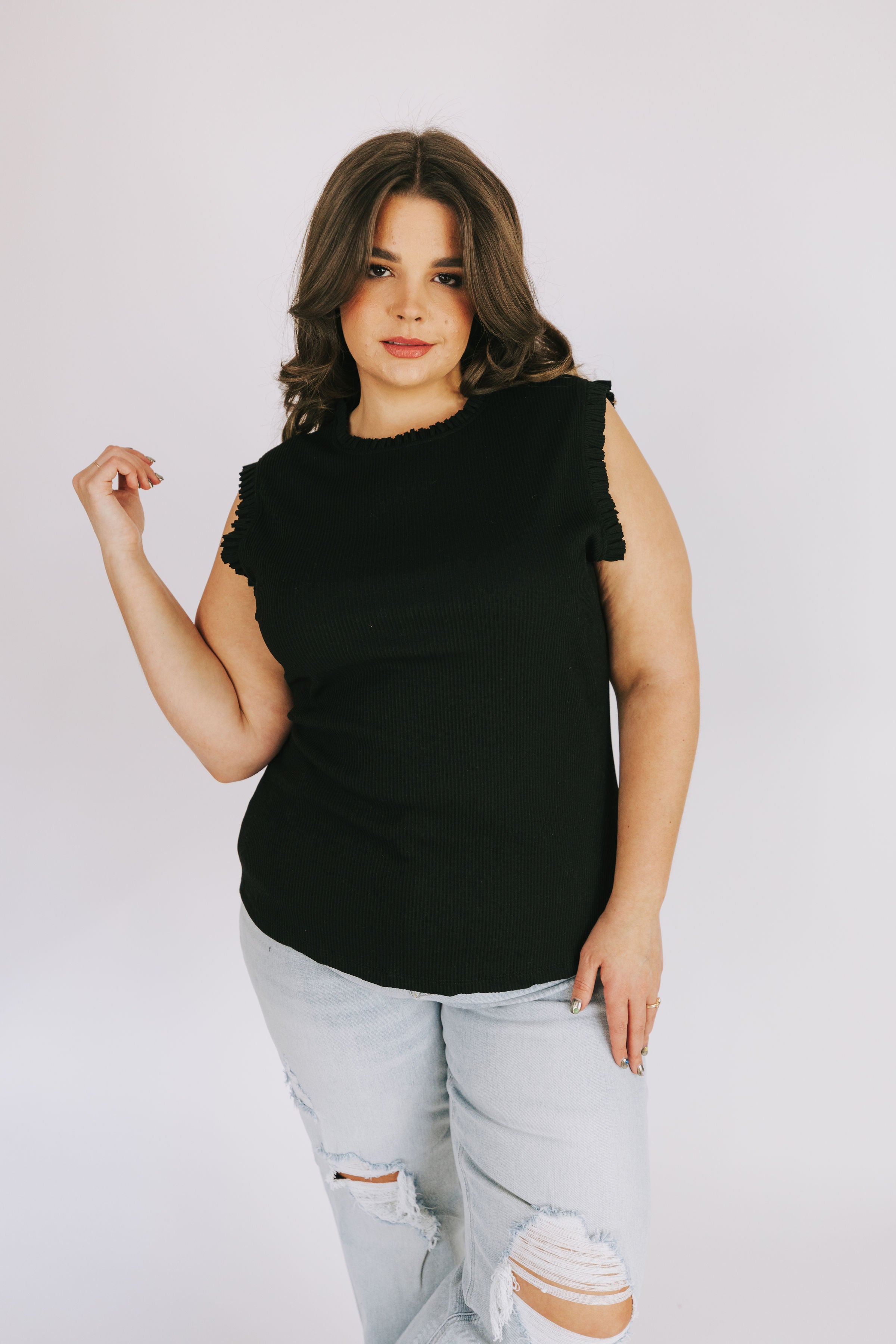 PLUS SIZE - Try Something Top