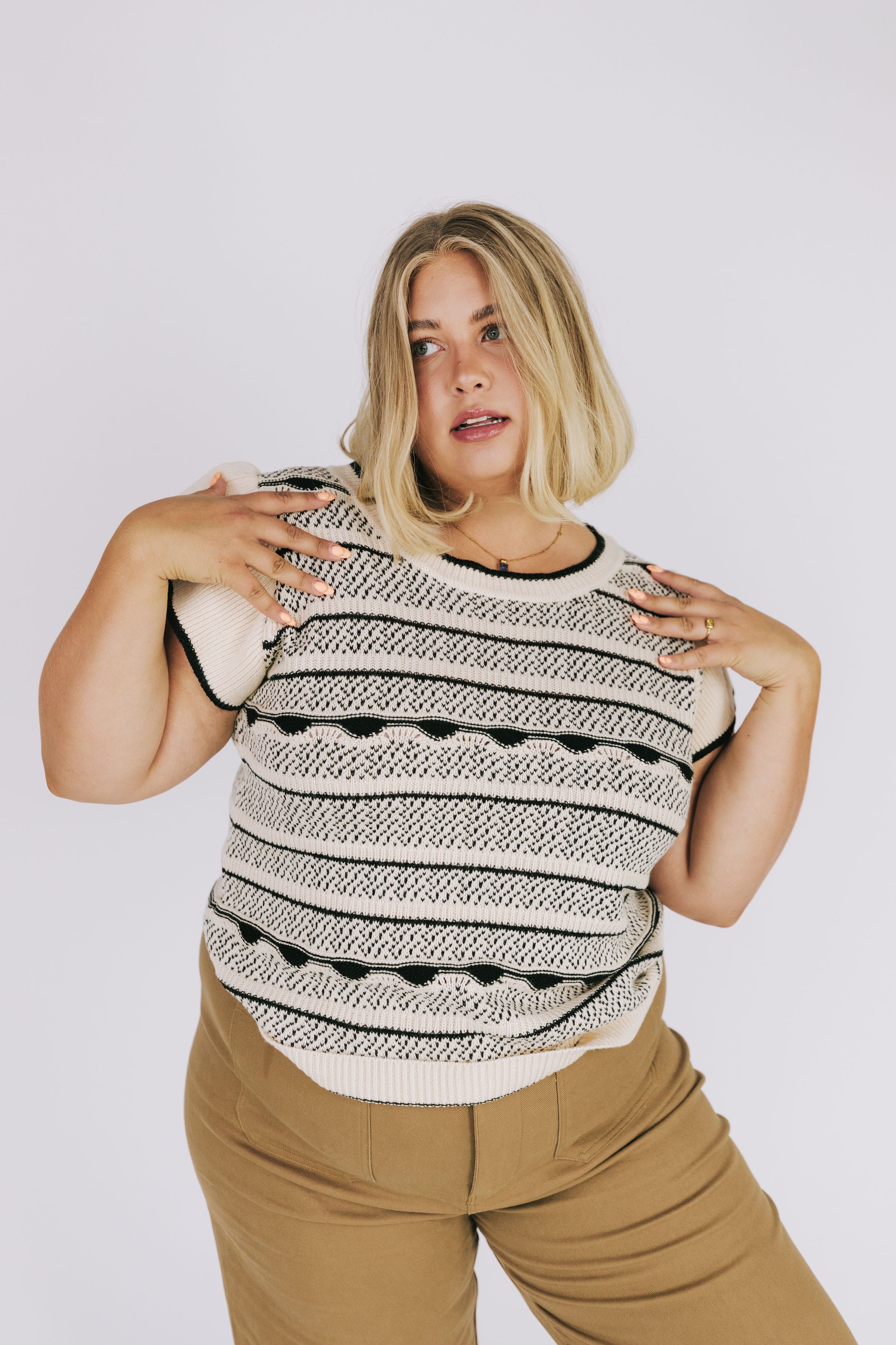 PLUS SIZE - Here Tonight Top