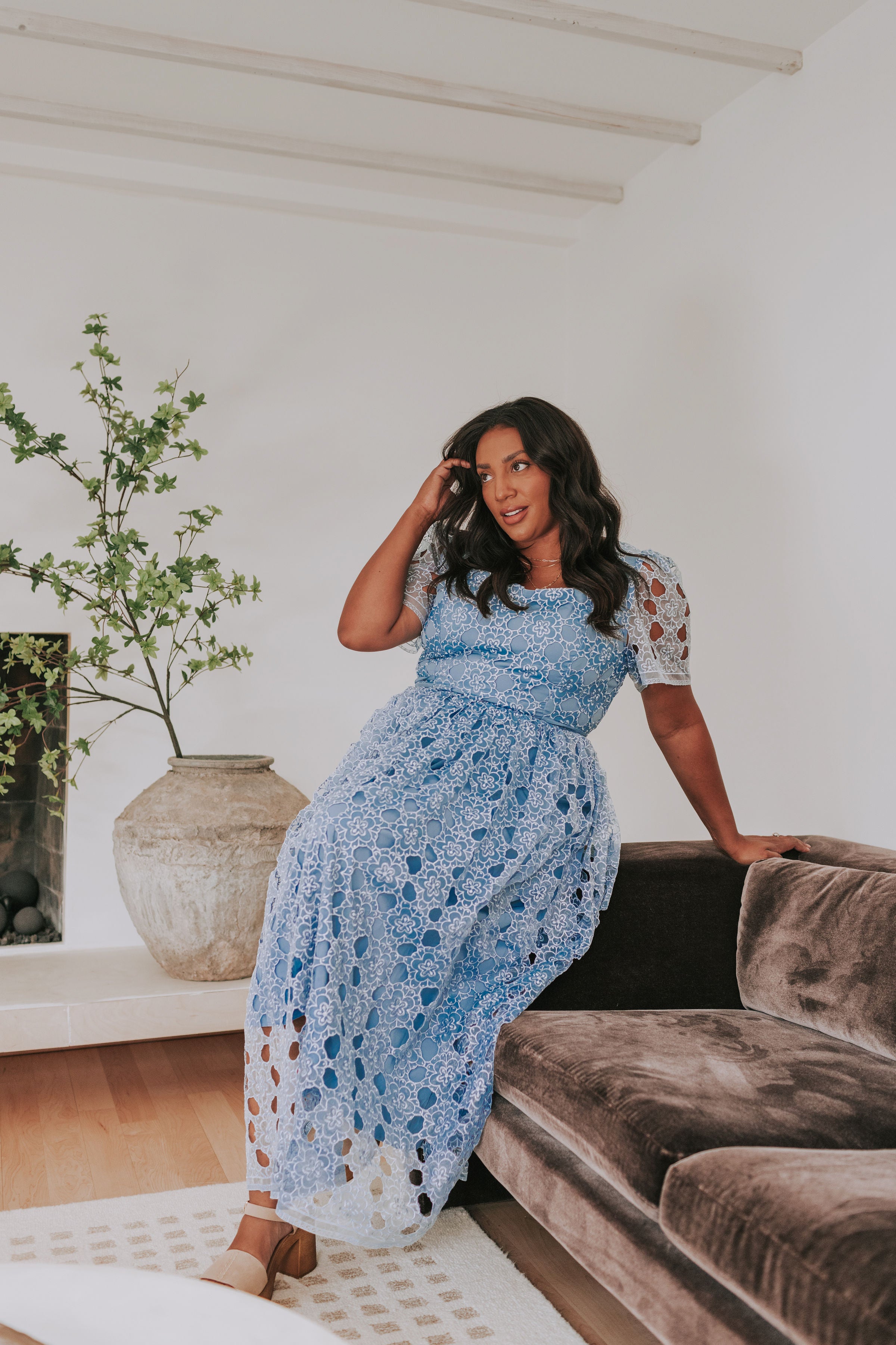 EXCLUSIVE - Seaside Brunch Dress