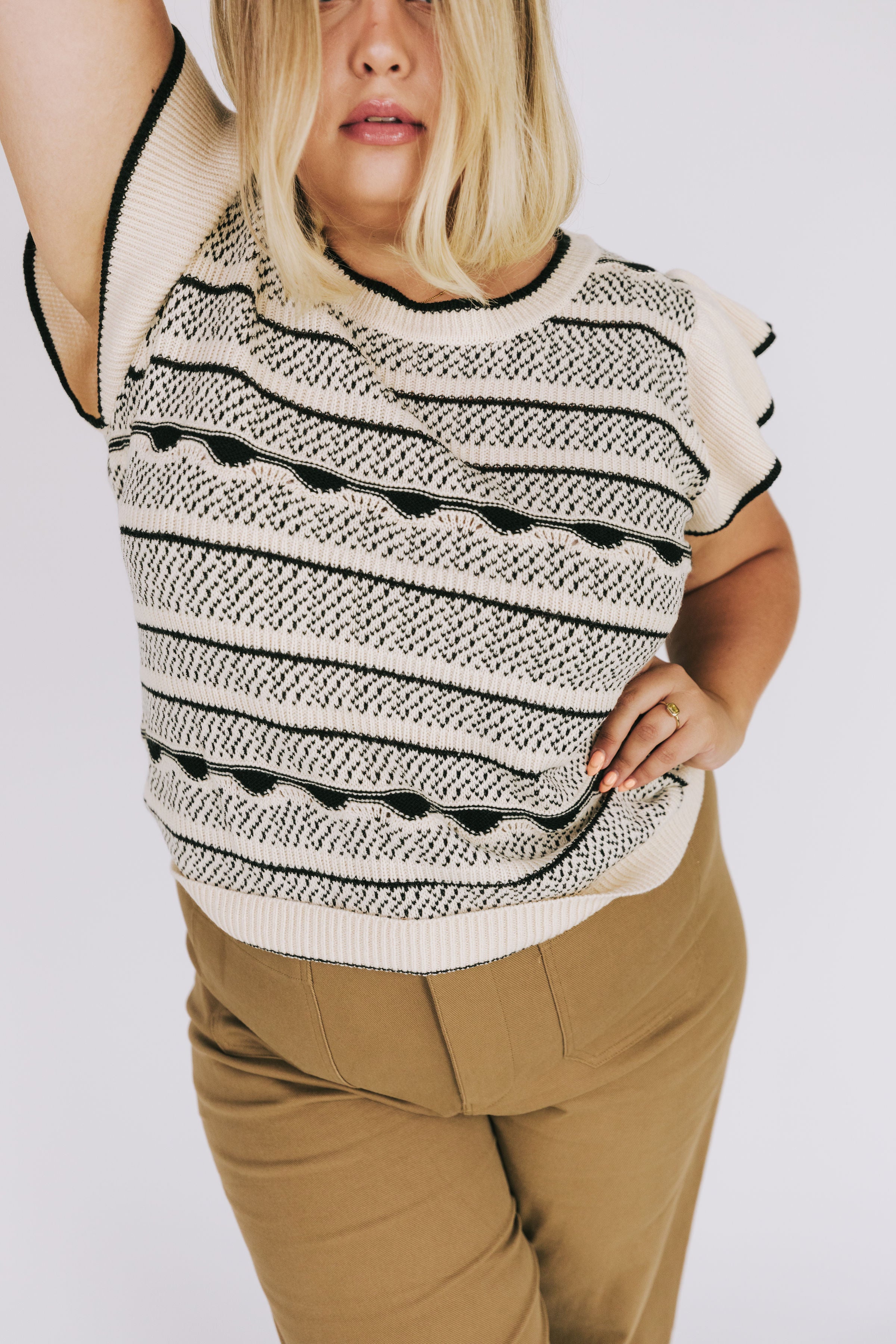 PLUS SIZE - Here Tonight Top
