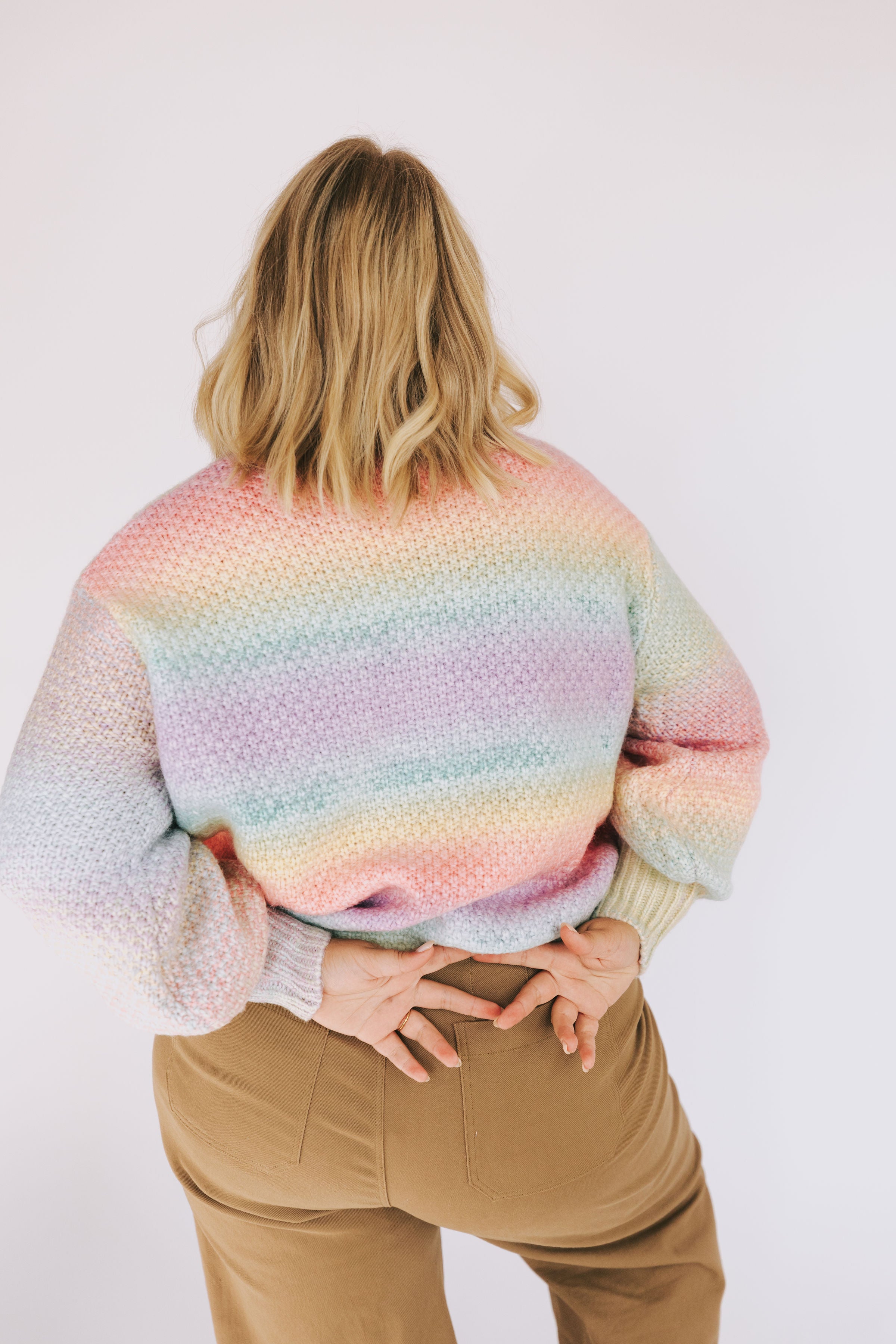 PLUS SIZE - Color Your World Sweater