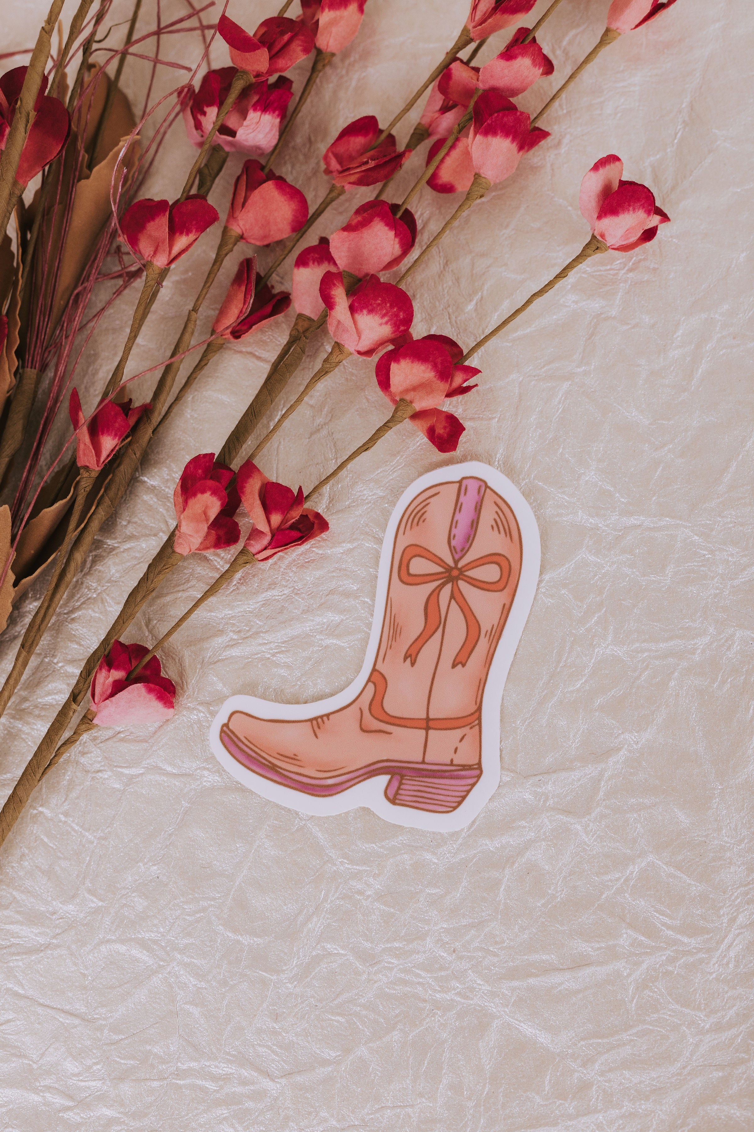 Cowgirl Boot Sticker