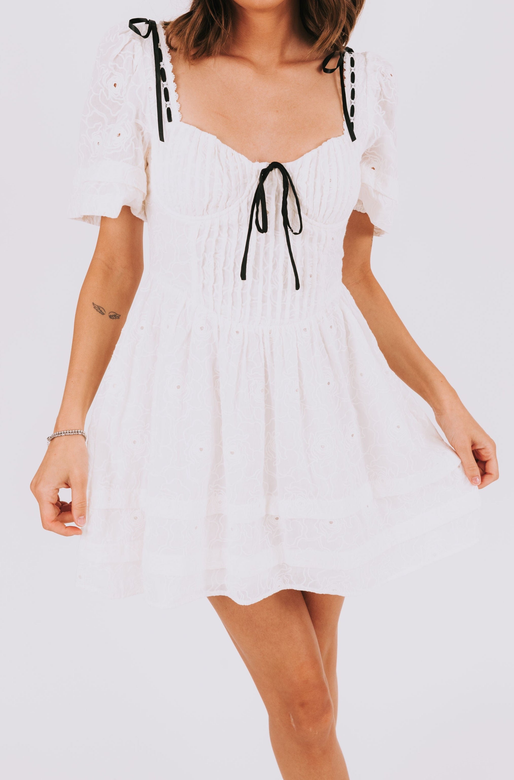 White Rose Dress