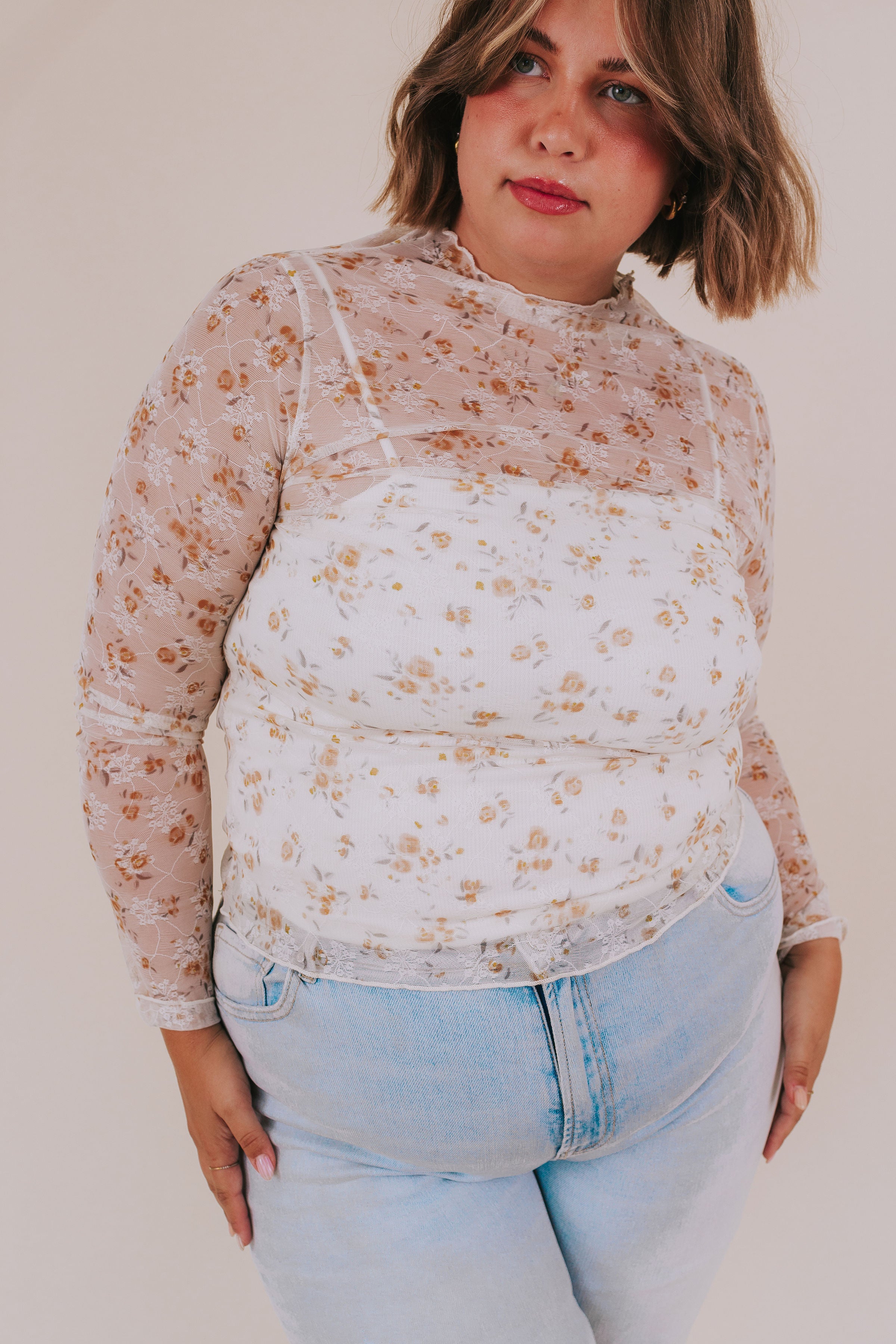 PLUS SIZE - Bloom All Day Top - 2 Colors!