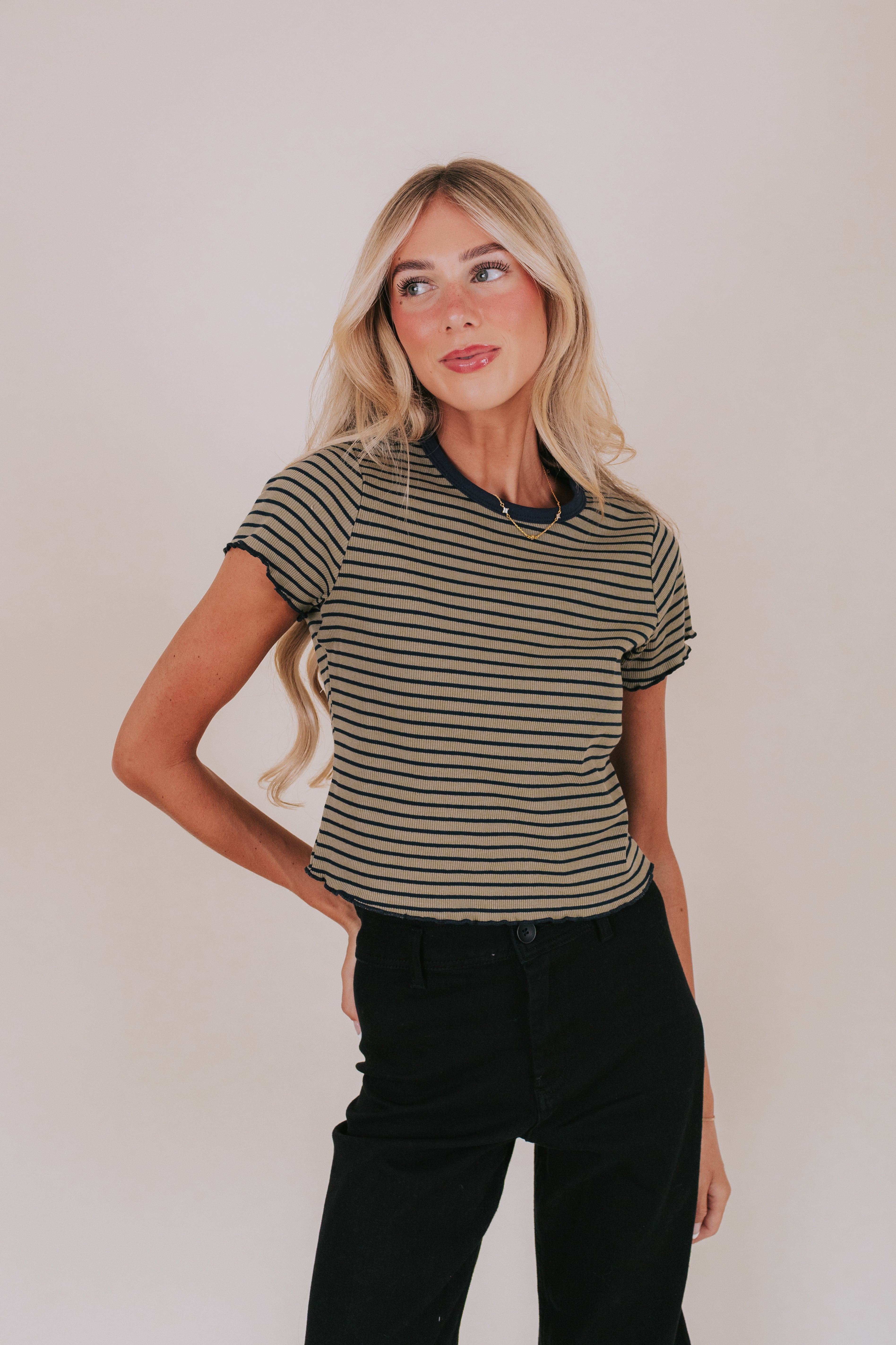 Olive My Heart Top