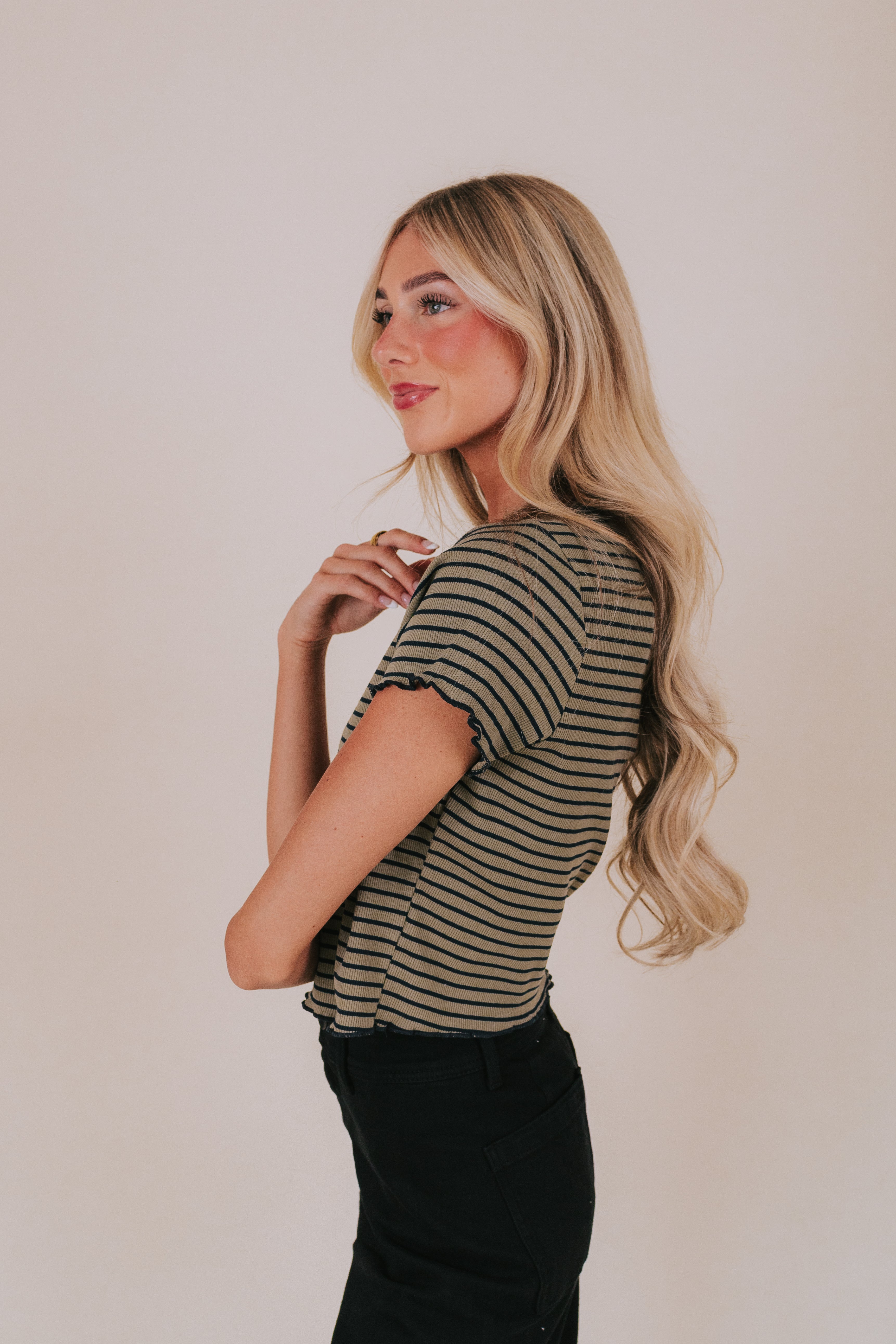 Olive My Heart Top