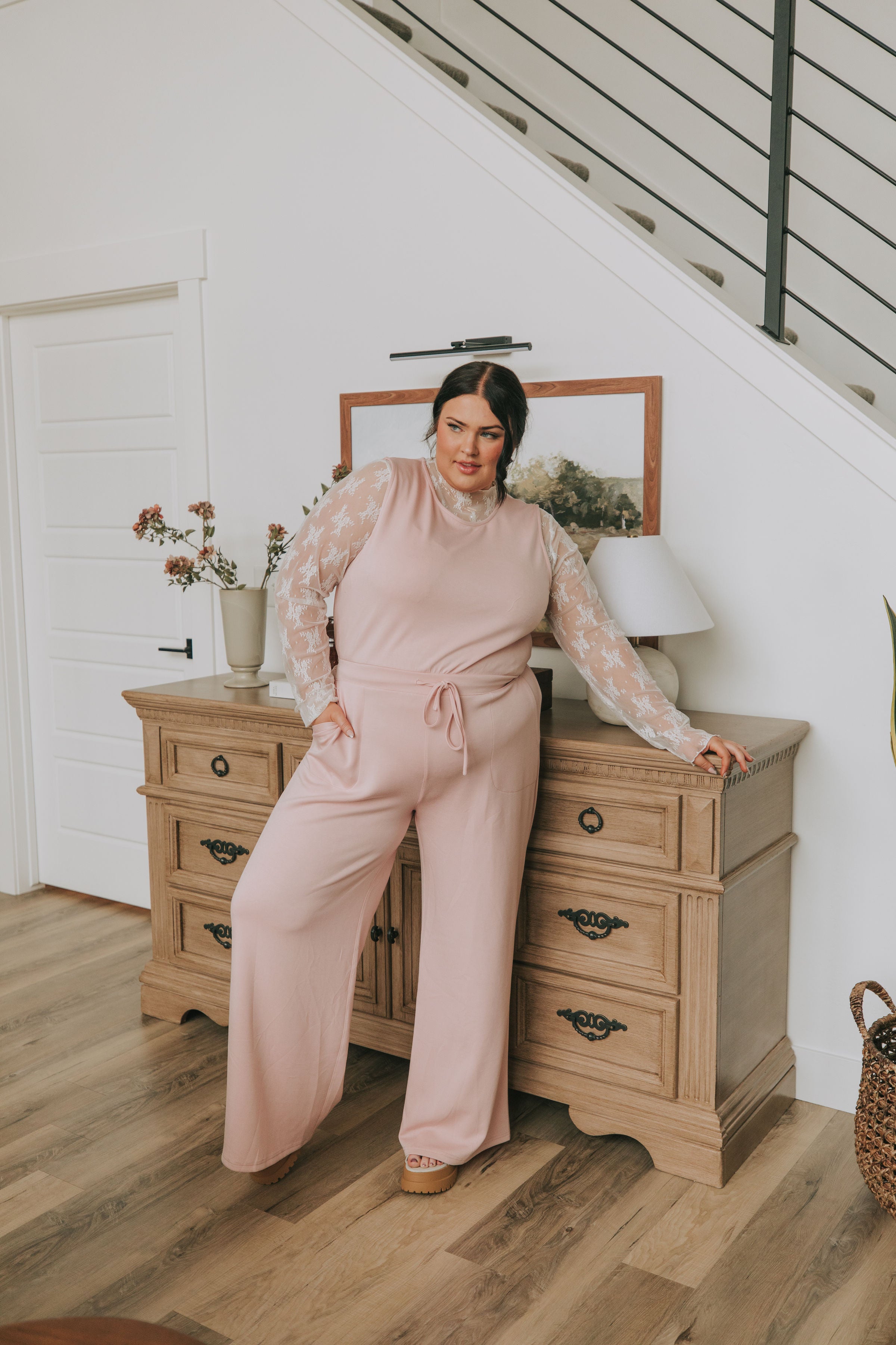 PLUS SIZE - On a Whim Jumpsuit