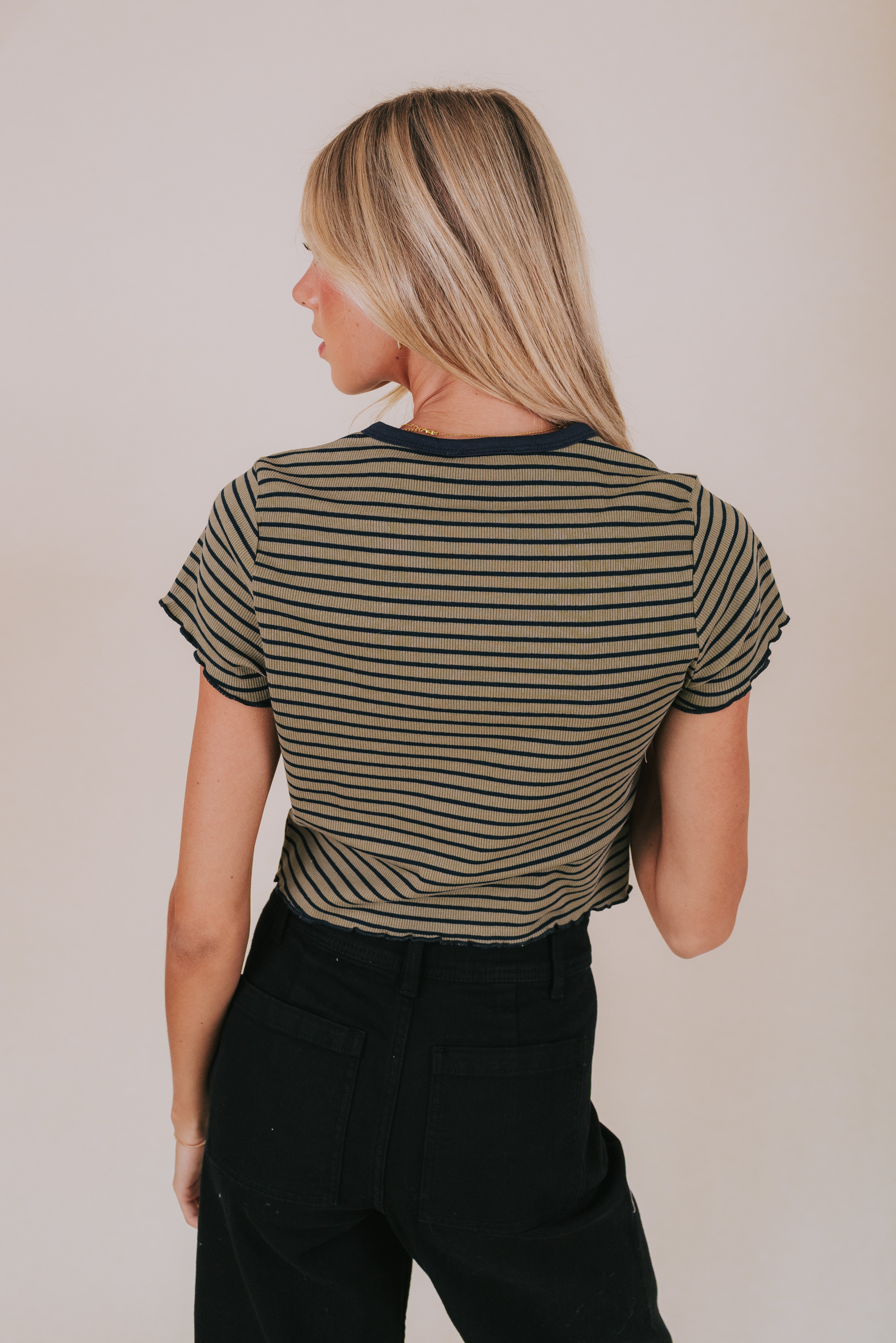 Olive My Heart Top