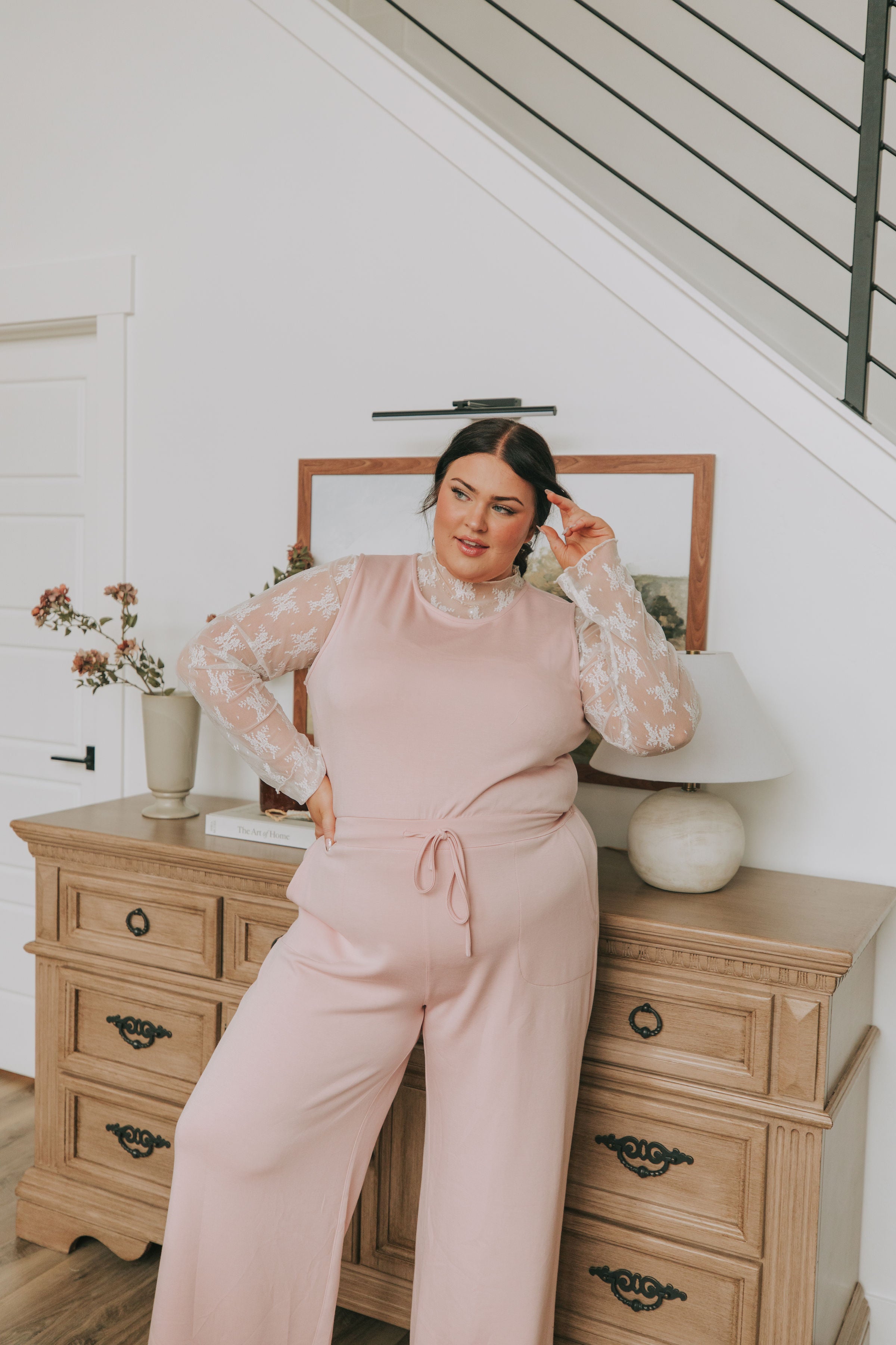 PLUS SIZE - On a Whim Jumpsuit