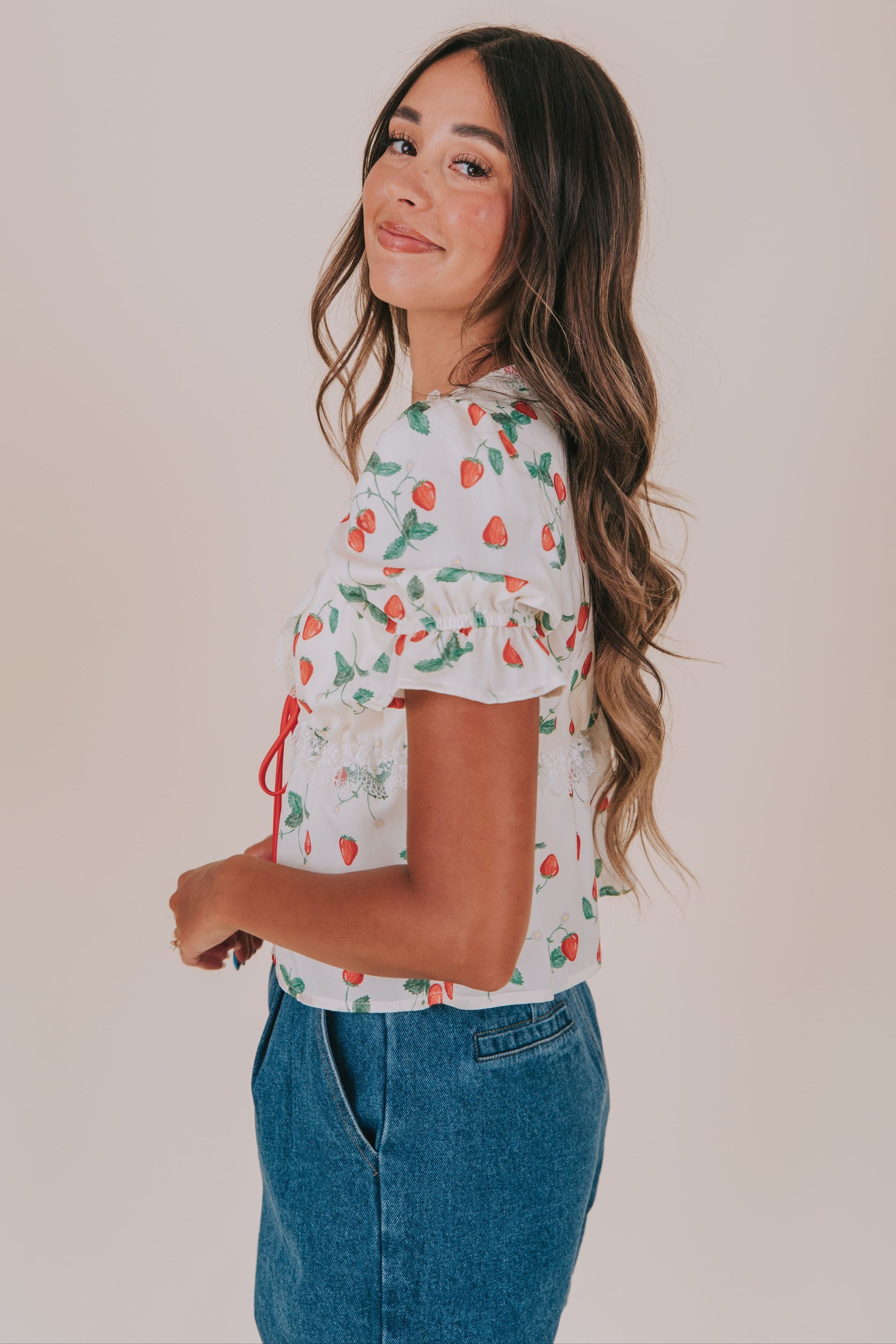 Strawberry Picking Top