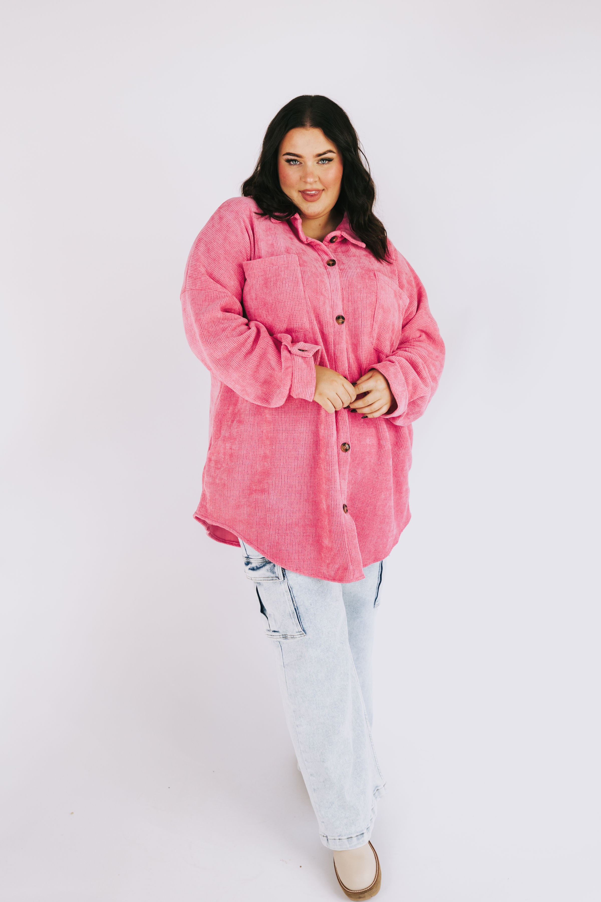 PLUS SIZE - Wind Up There Jacket