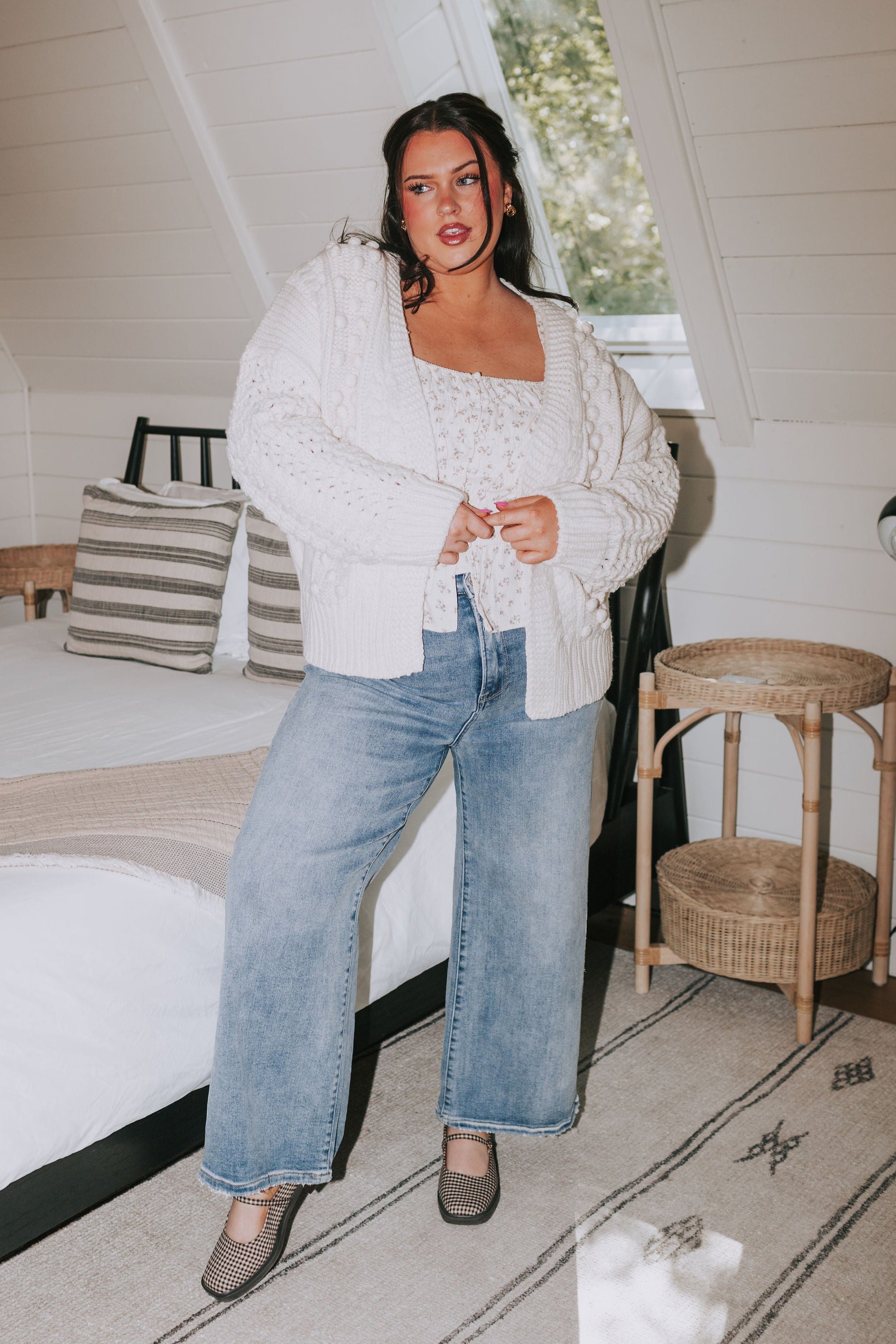 PLUS SIZE - Stay Right Here Cardigan
