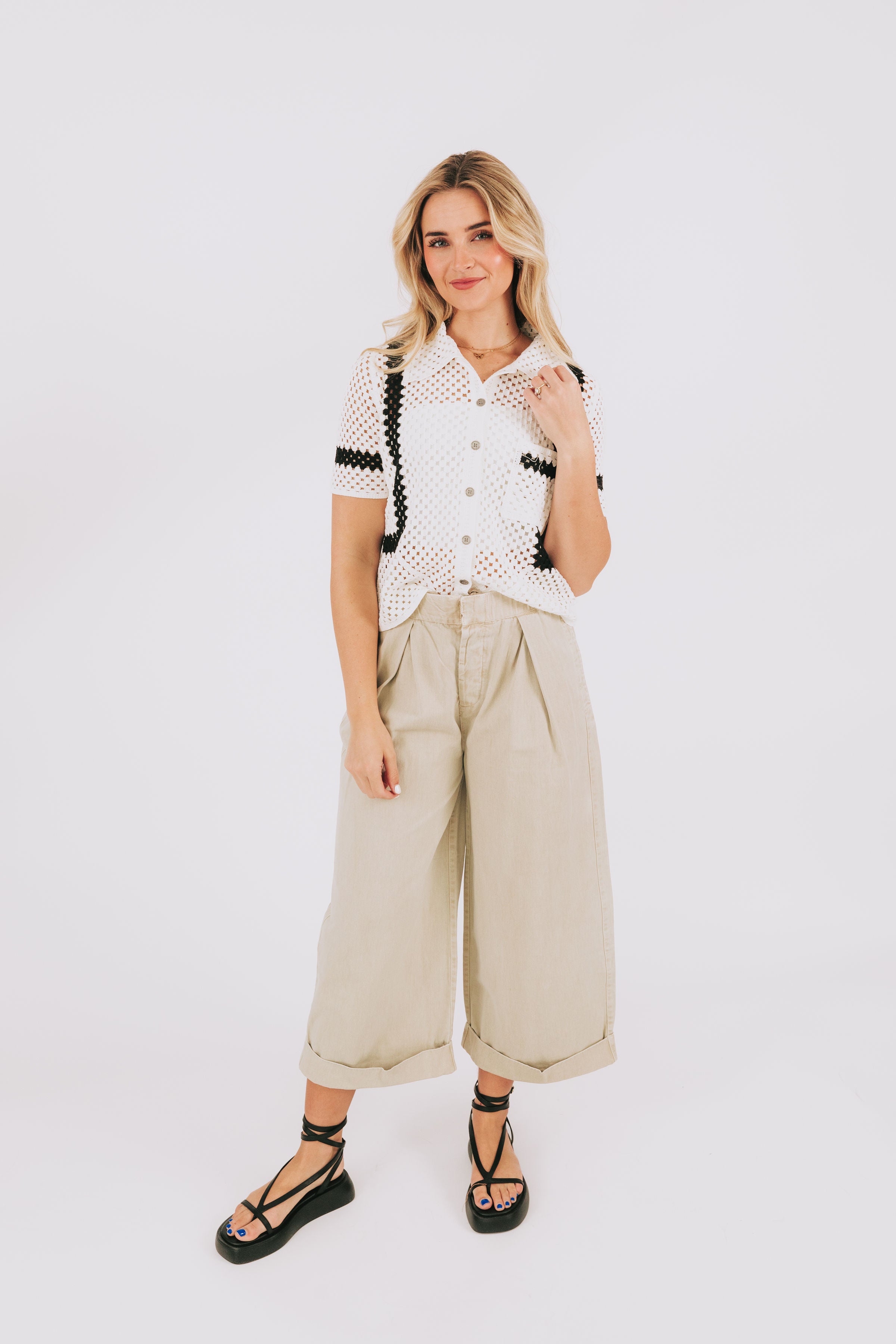 FREE PEOPLE - After Love Cuff Pant