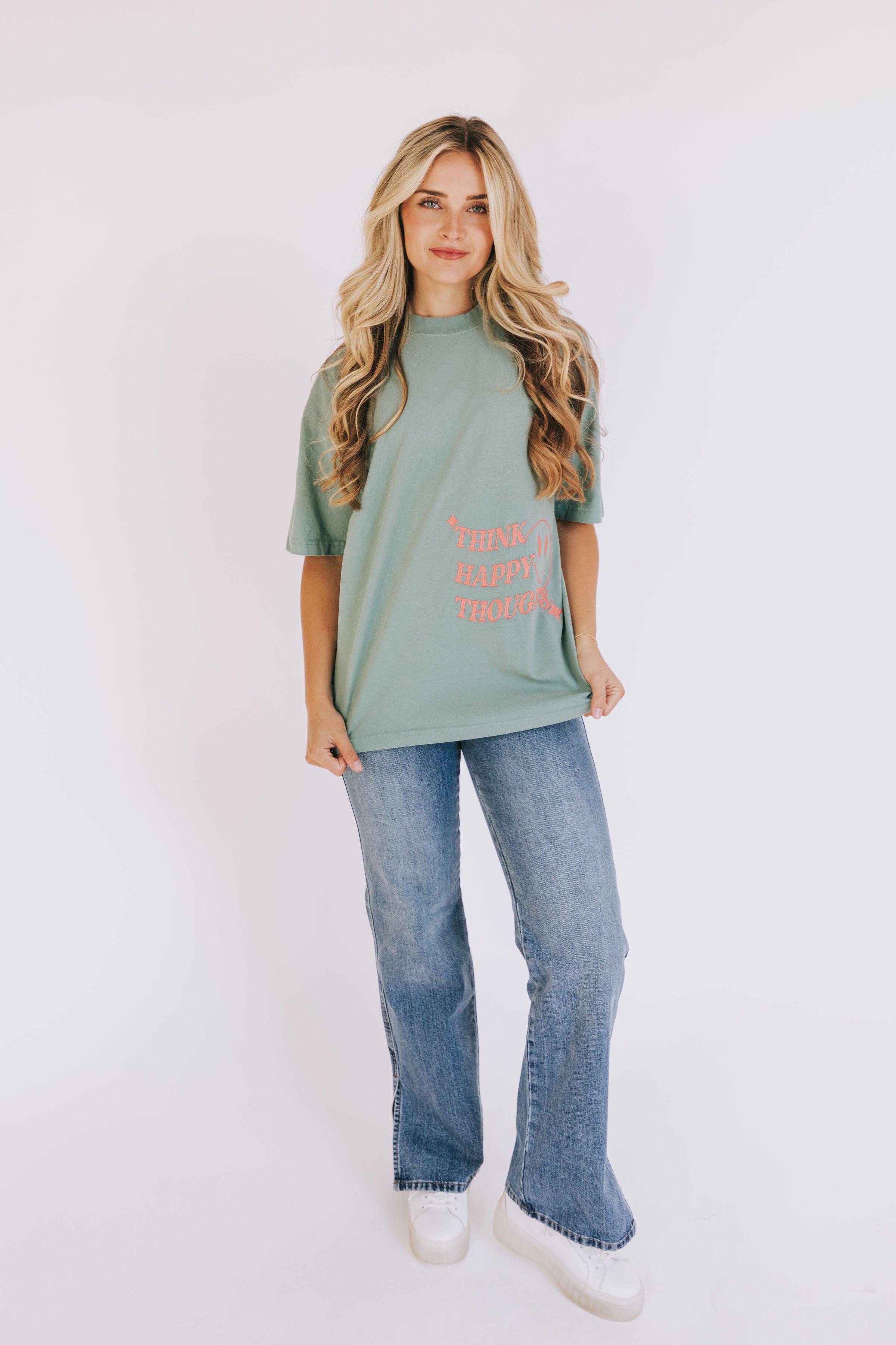 Think Happy Thoughts Graphic Tee