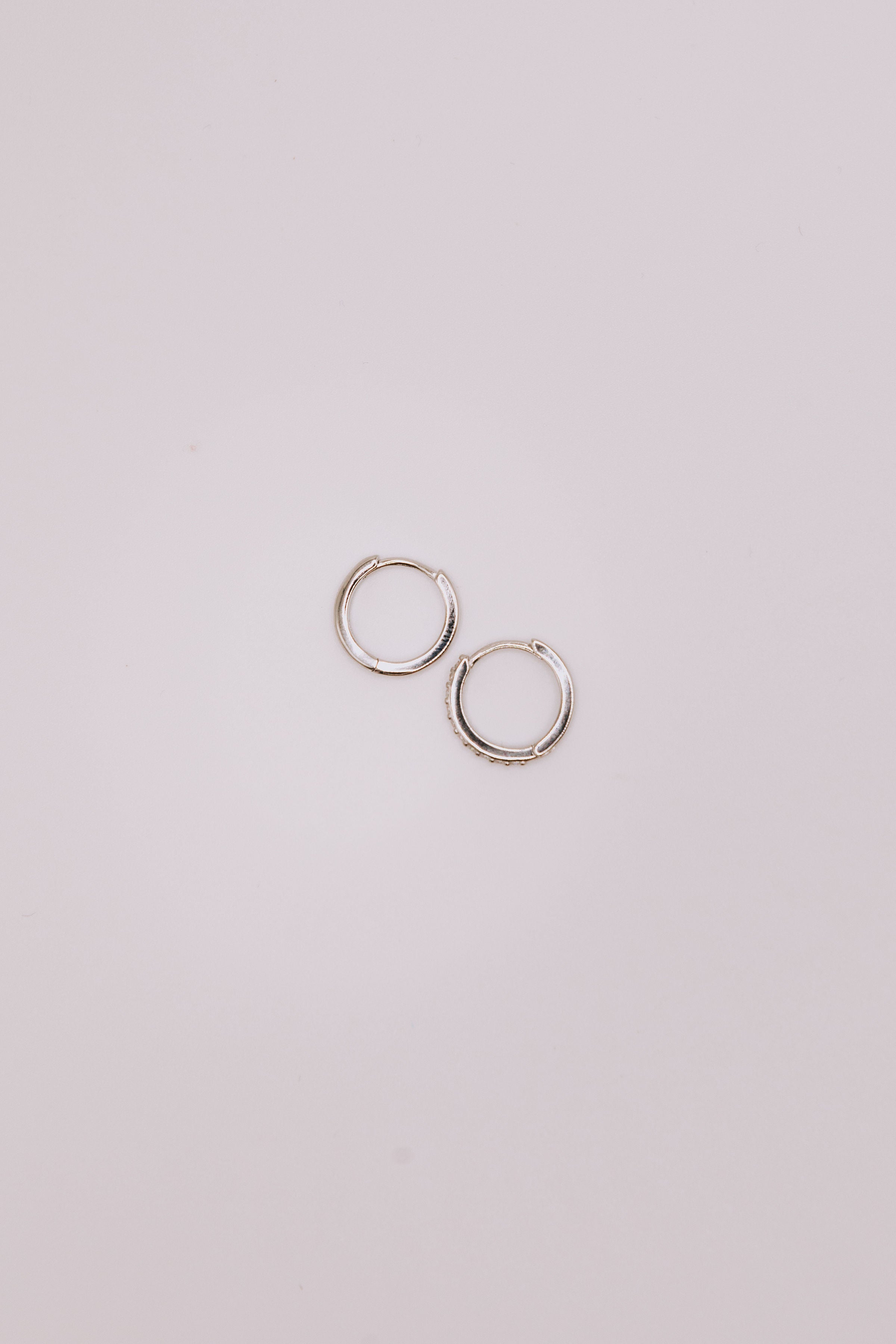 Asymmetric Sterling Silver Earrings