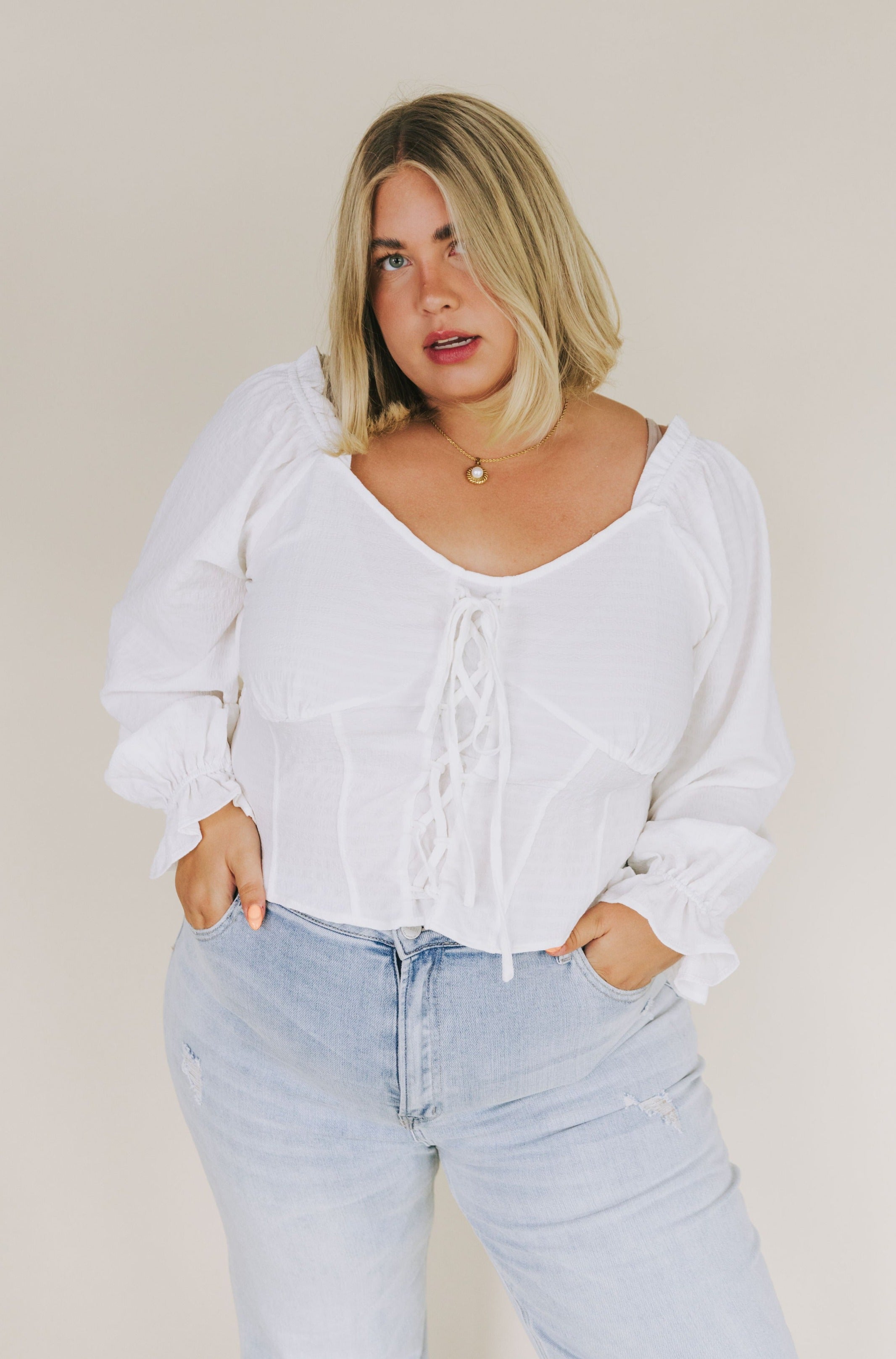PLUS SIZE - Inner Peace Top