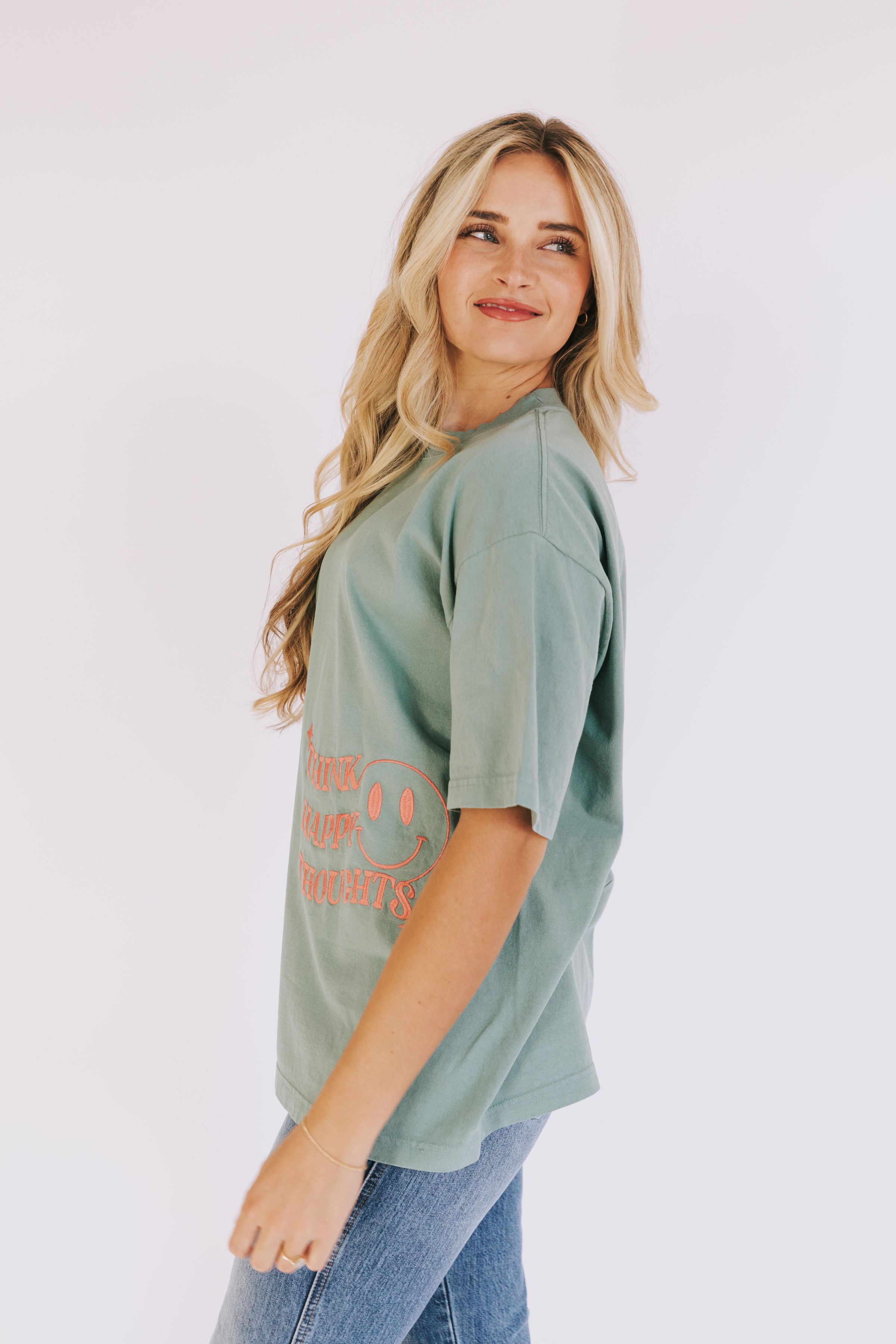 Think Happy Thoughts Graphic Tee