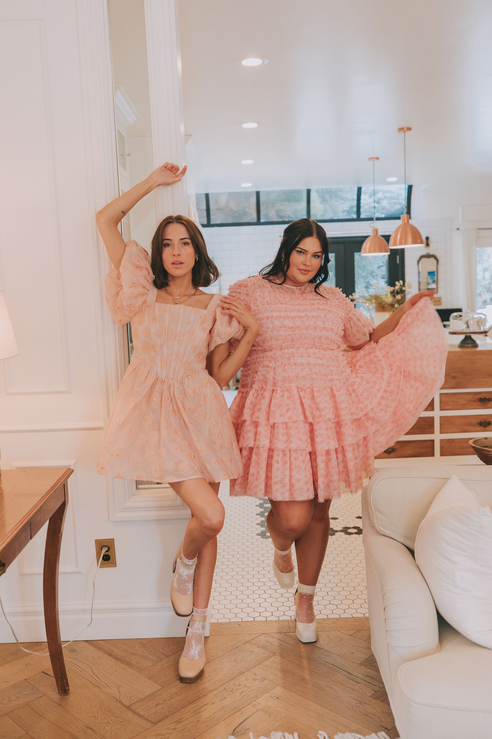 pink cherry blossom dress EXCLUSIVE