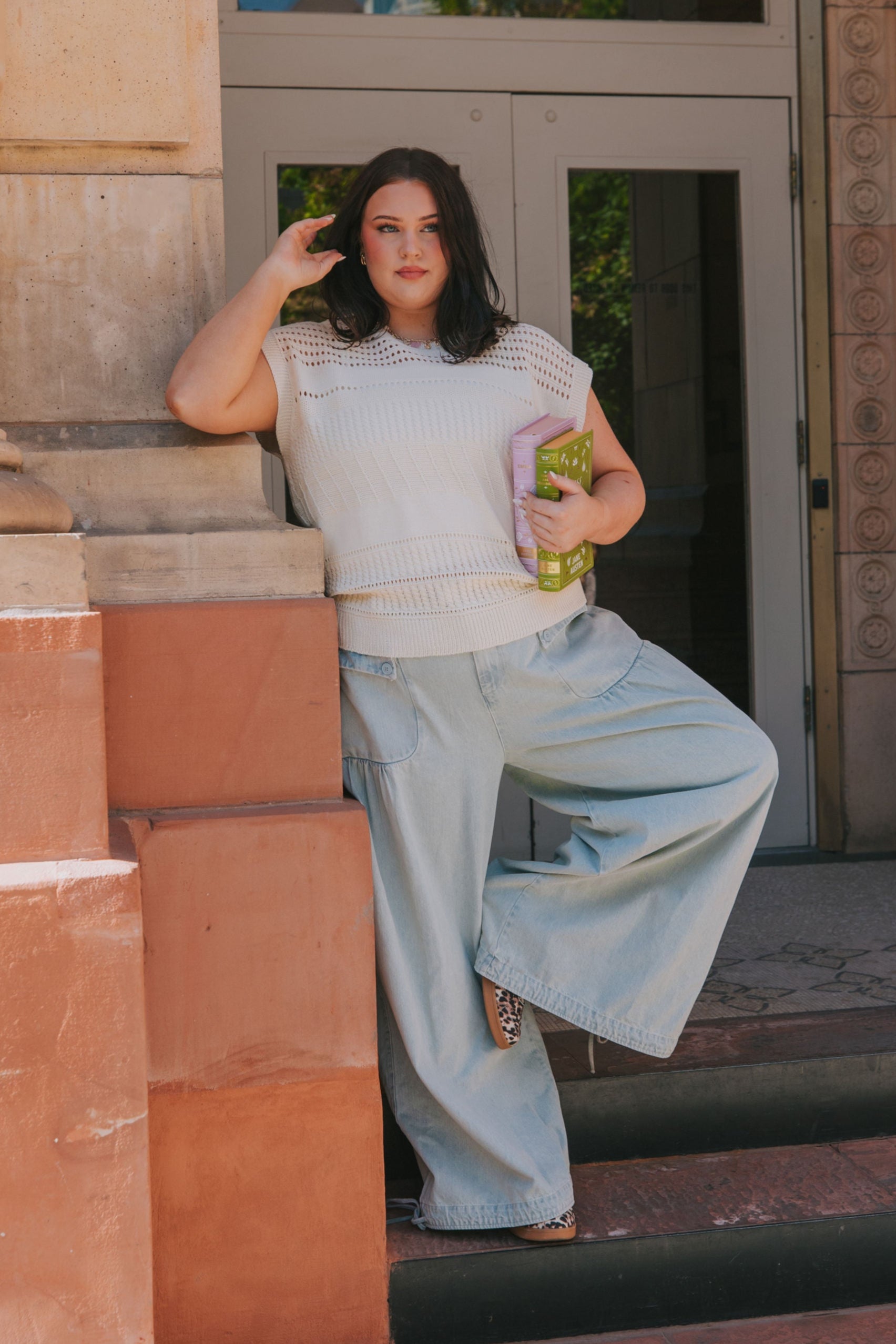 PLUS SIZE - Not Interested Top