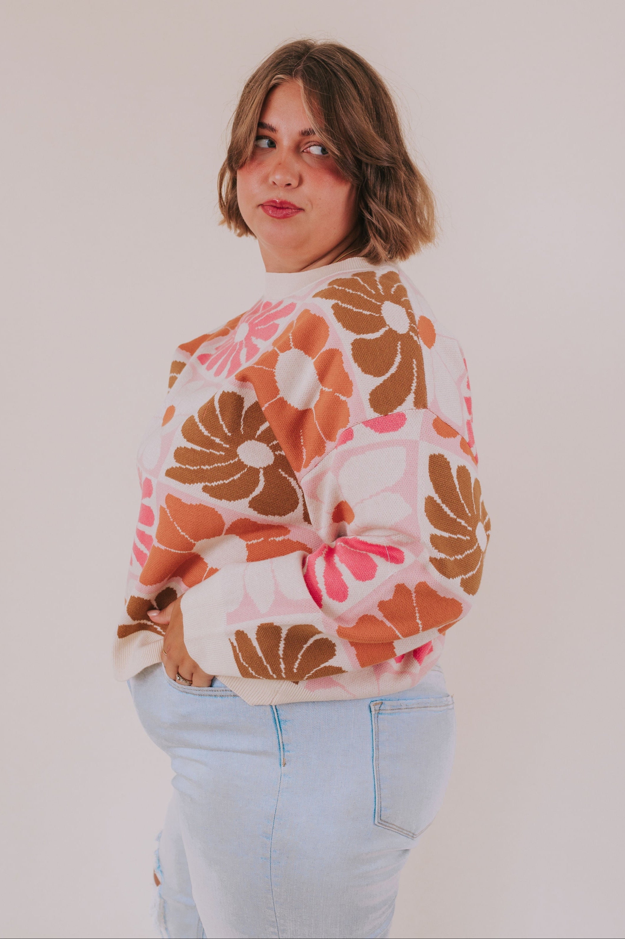 PLUS SIZE - Here For You Sweater