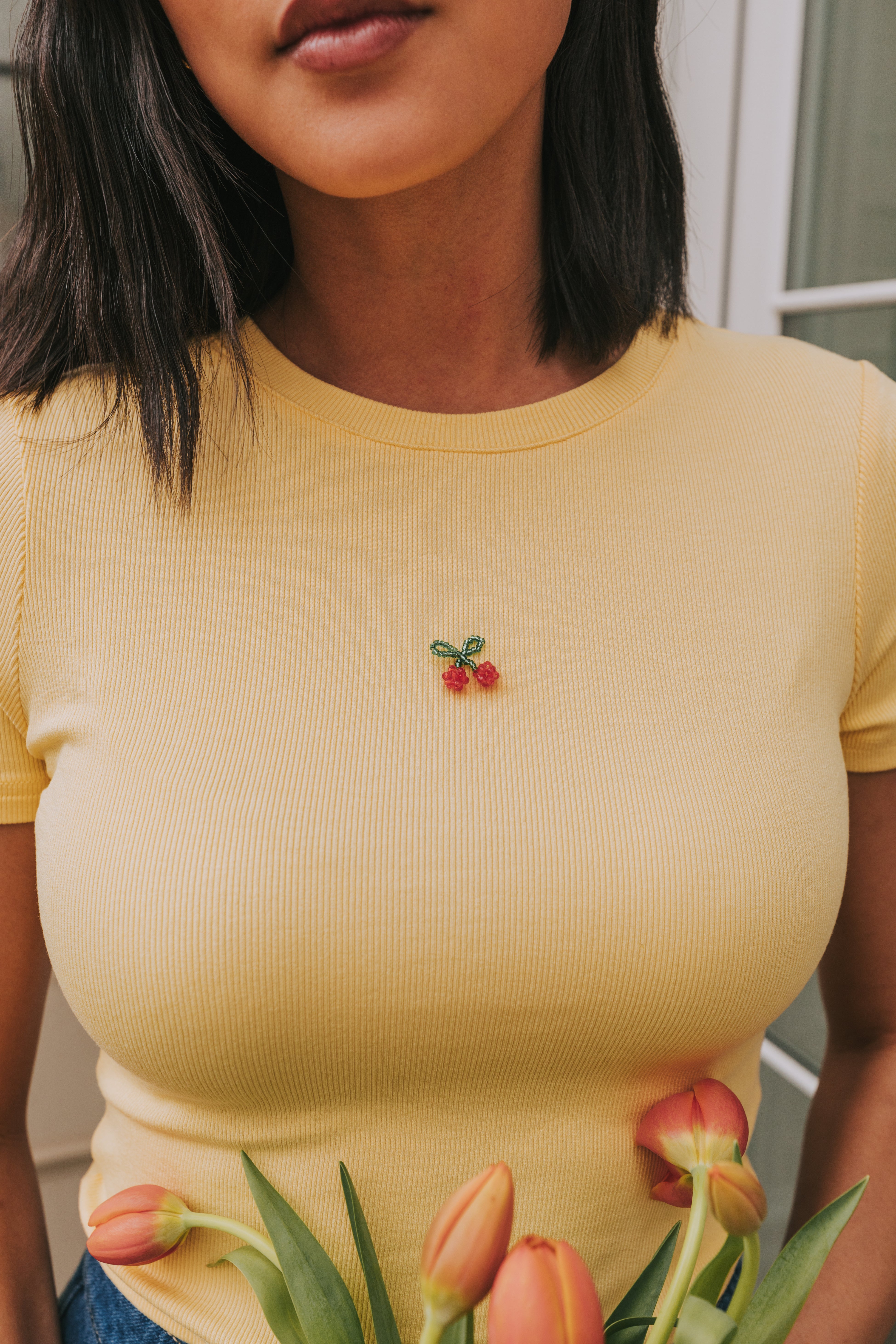 Cute Cherry Top