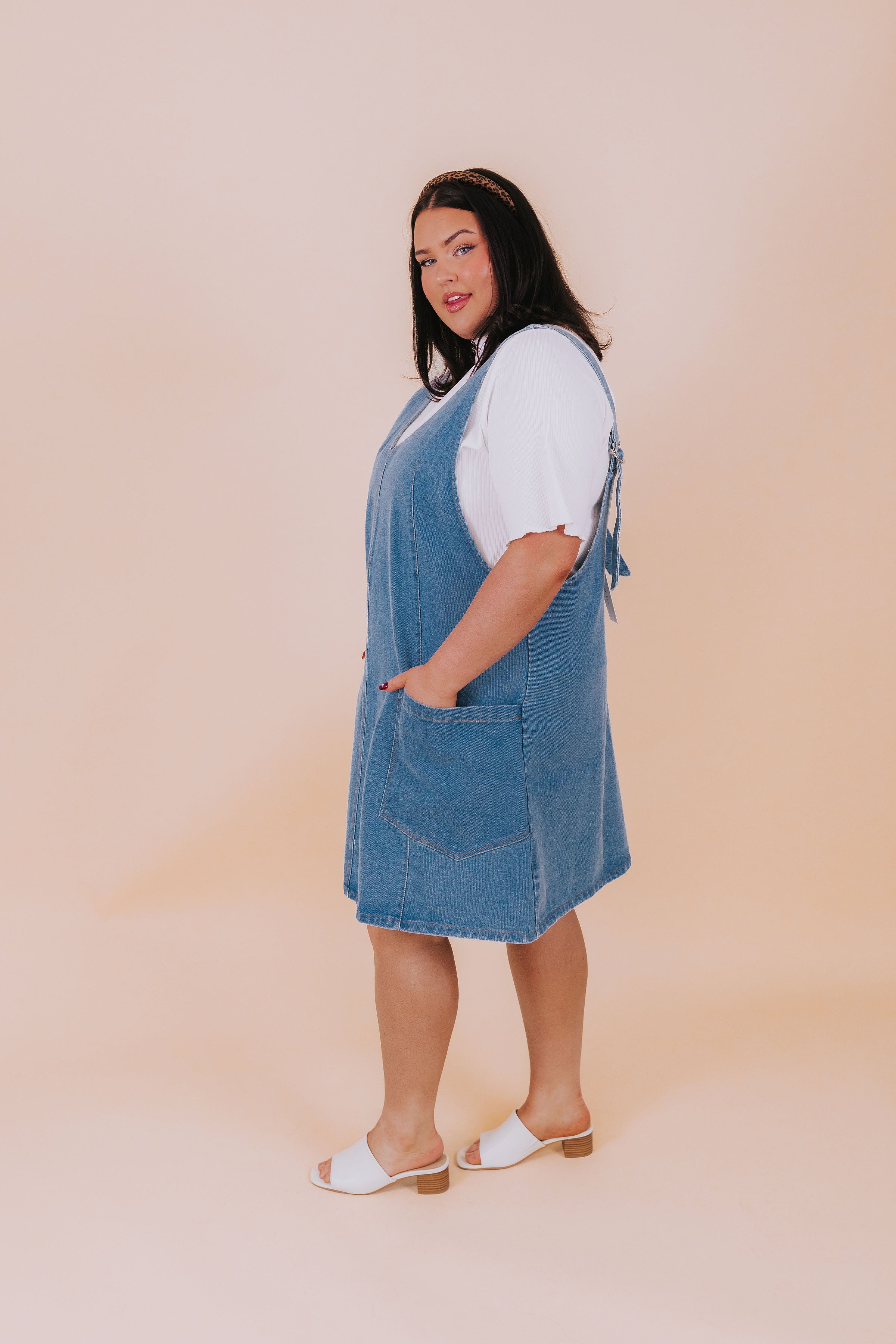 PLUS SIZE - My Own Way Dress
