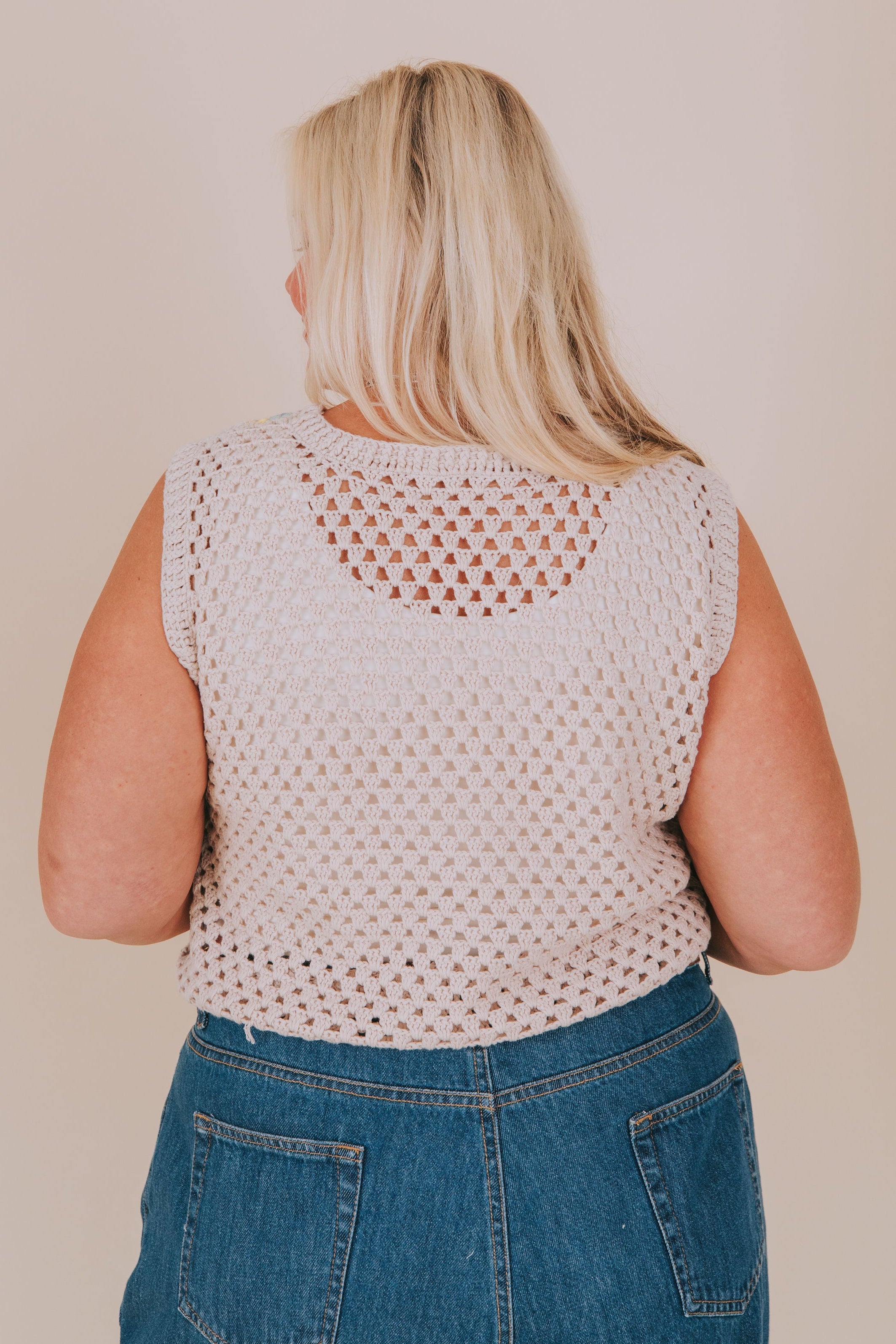 PLUS SIZE - Kaleidoscope-Knit Top